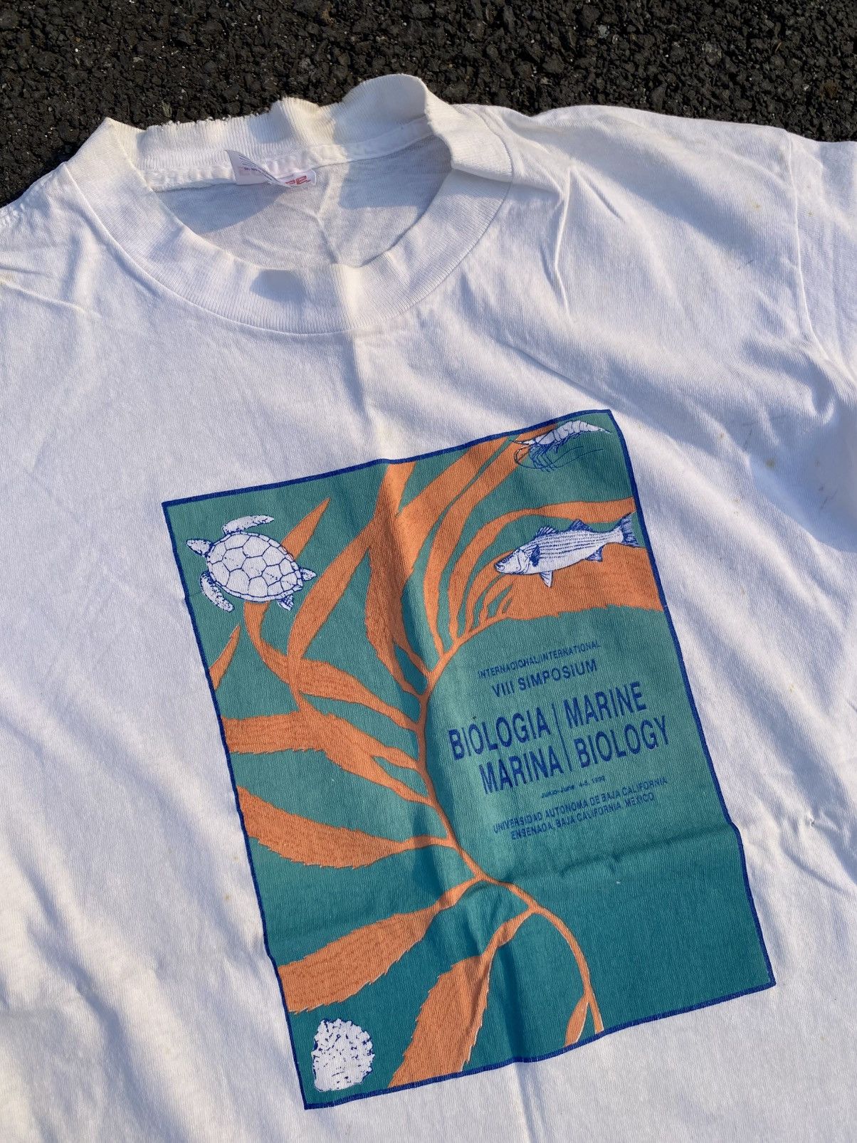 TEE JAYS Biologia Marina – vintage 1990 Size US L / EU 52-54 / 3 - 3 Thumbnail