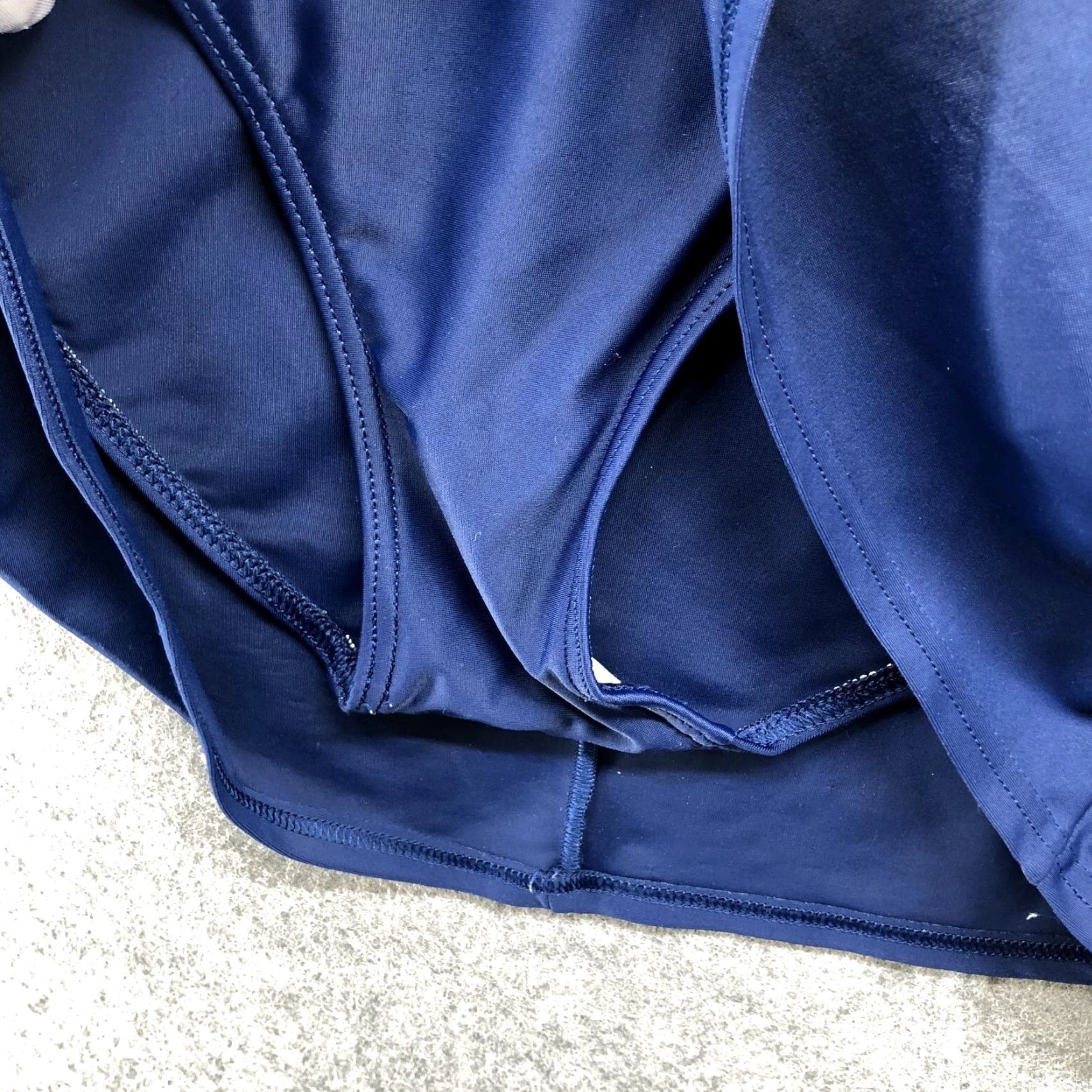 Vintage VINTAGE Christina Swim Skirt Women 12 Blue 90s Swim Bottom Nylon Spandex Size 34" / US 12 / IT 48 - 6 Thumbnail