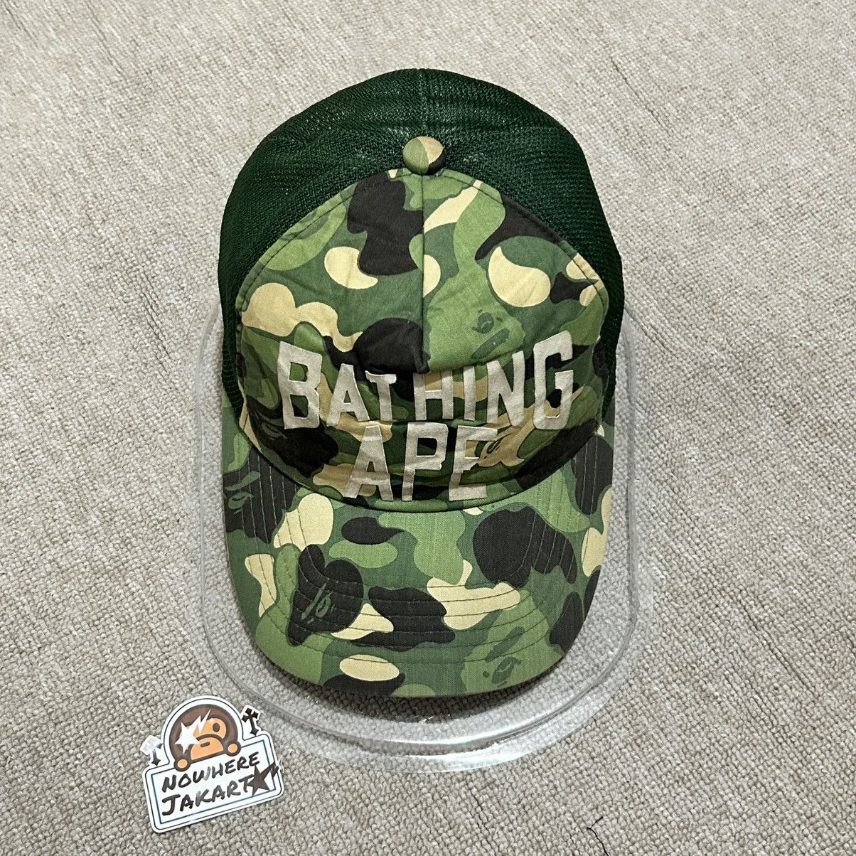 Bape ABC2 Green Camo Caps Size ONE SIZE - 4 Thumbnail
