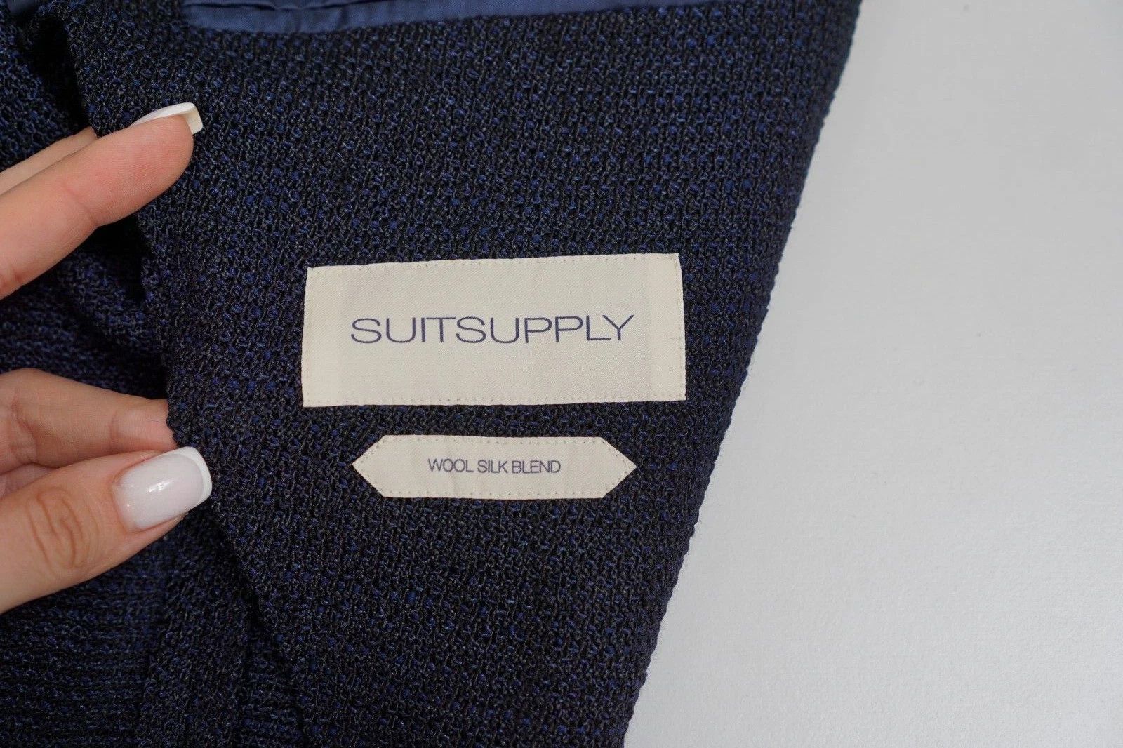 Suitsupply Men Suitsupply Blazer Havana Patch Wool Nylon Ferla UK/US32 Size 34S - 5 Thumbnail