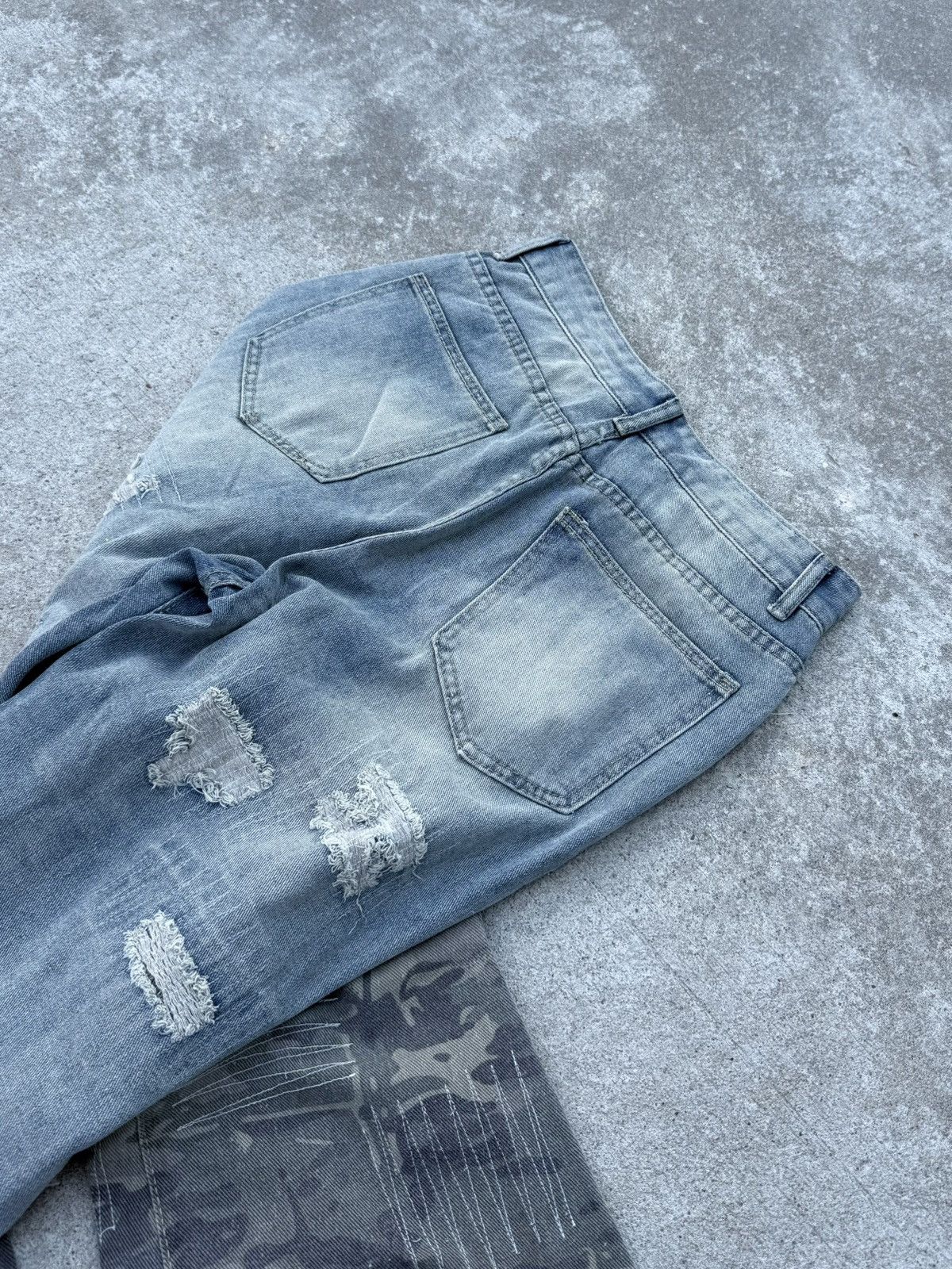 Vintage Vintage Y2K avantgarde streetwear affliction opium jeans Size US 30 / EU 46 - 10 Thumbnail