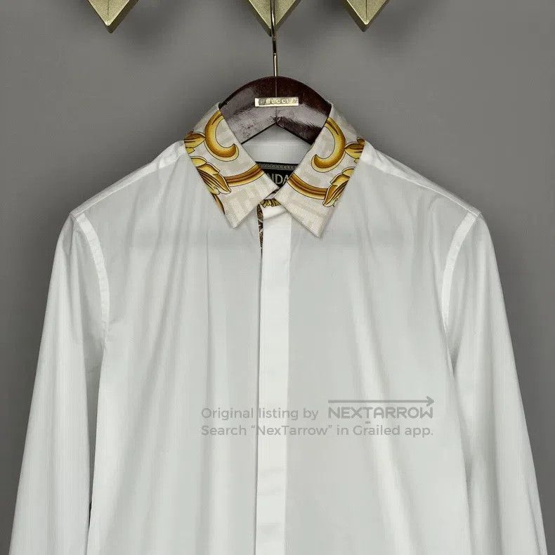Versace Versace Co-branded men's shirts Size US XXS / EU 40 - 2 Thumbnail