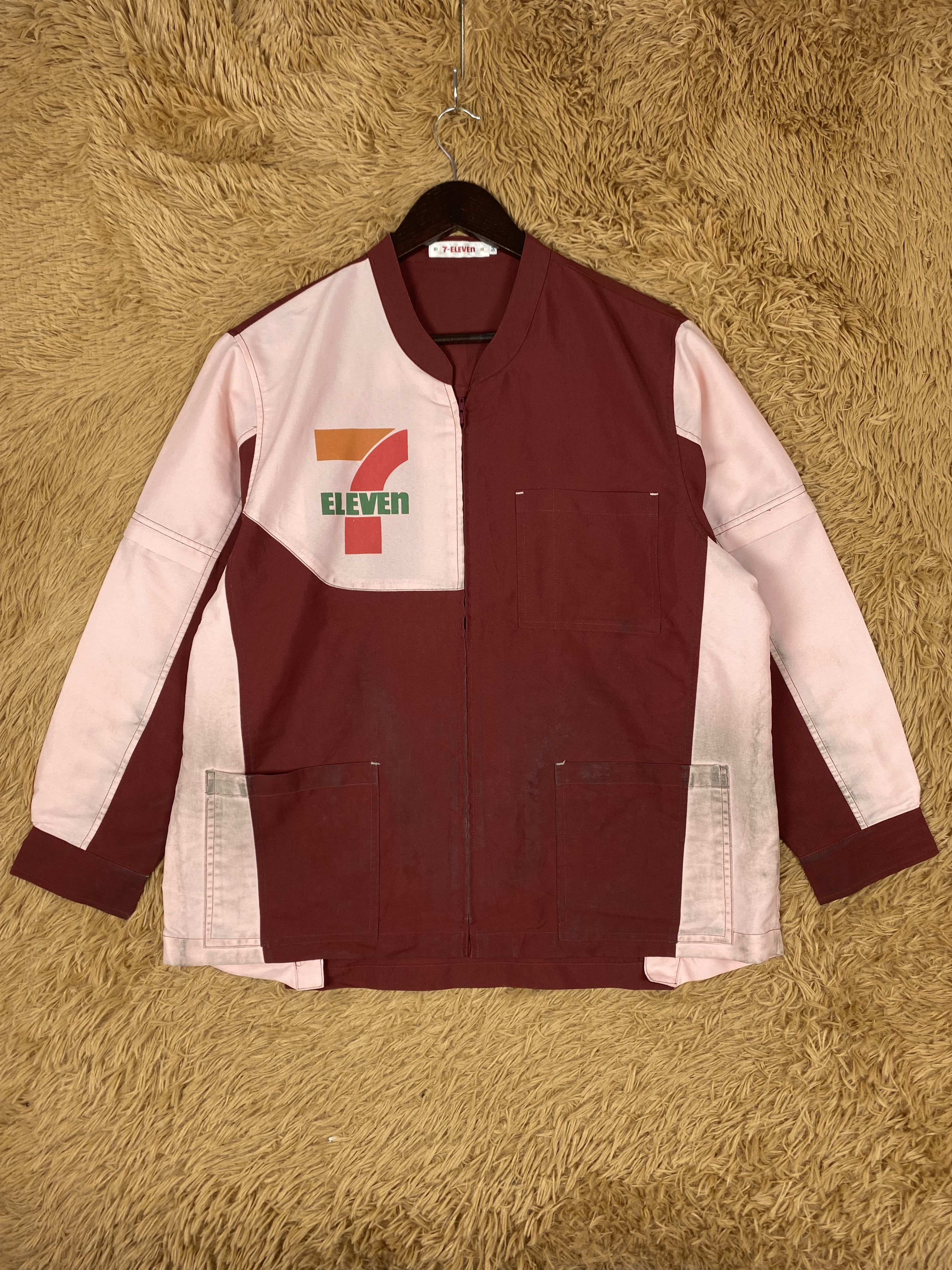 Japanese Brand Vintage 7 Eleven Zip Up Jacket DJ1067 Size US S / EU 44-46 / 1 - 1 Thumbnail