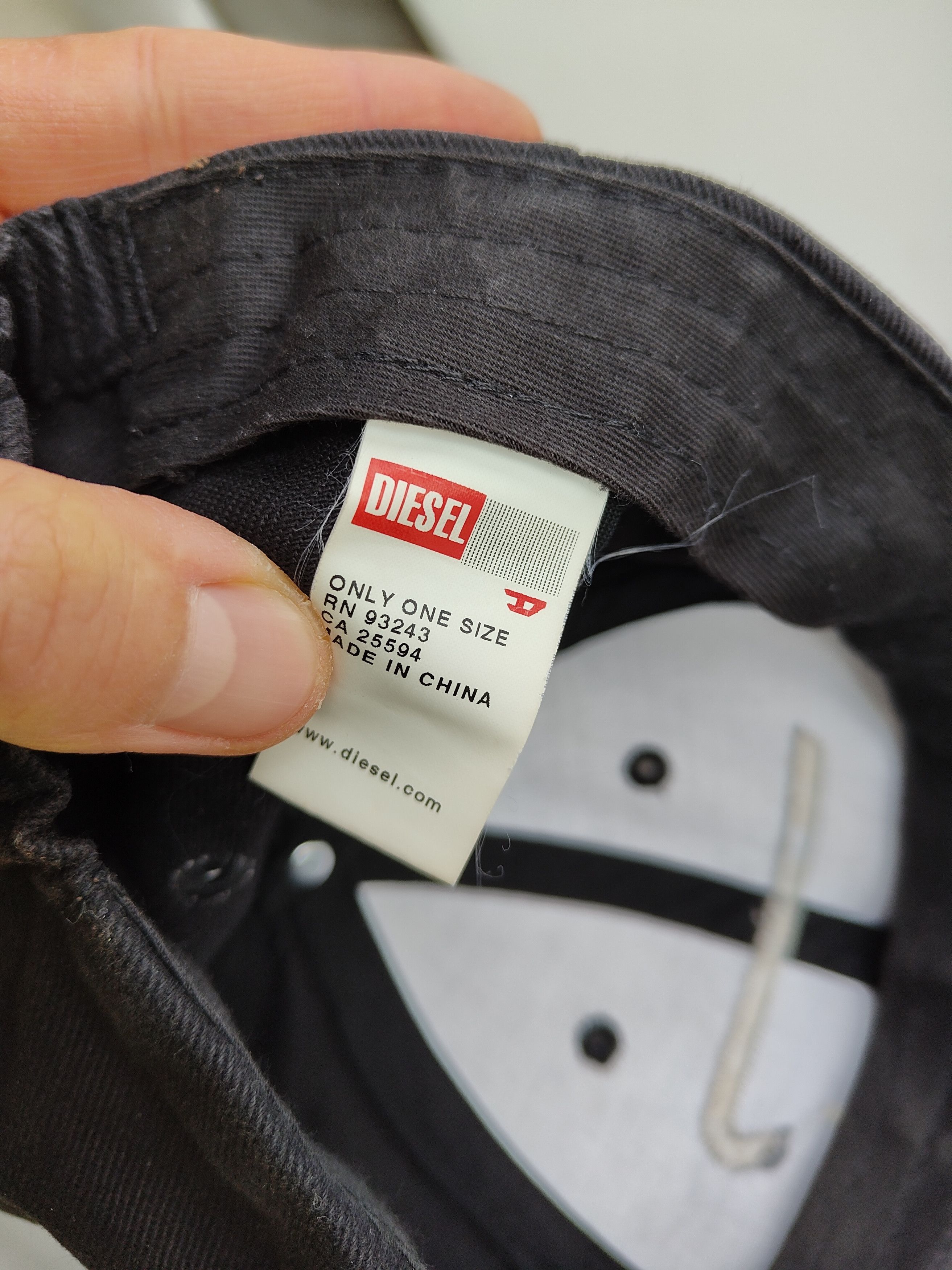 Diesel Vintage Y2K Diesel Cap Size ONE SIZE - 6 Thumbnail