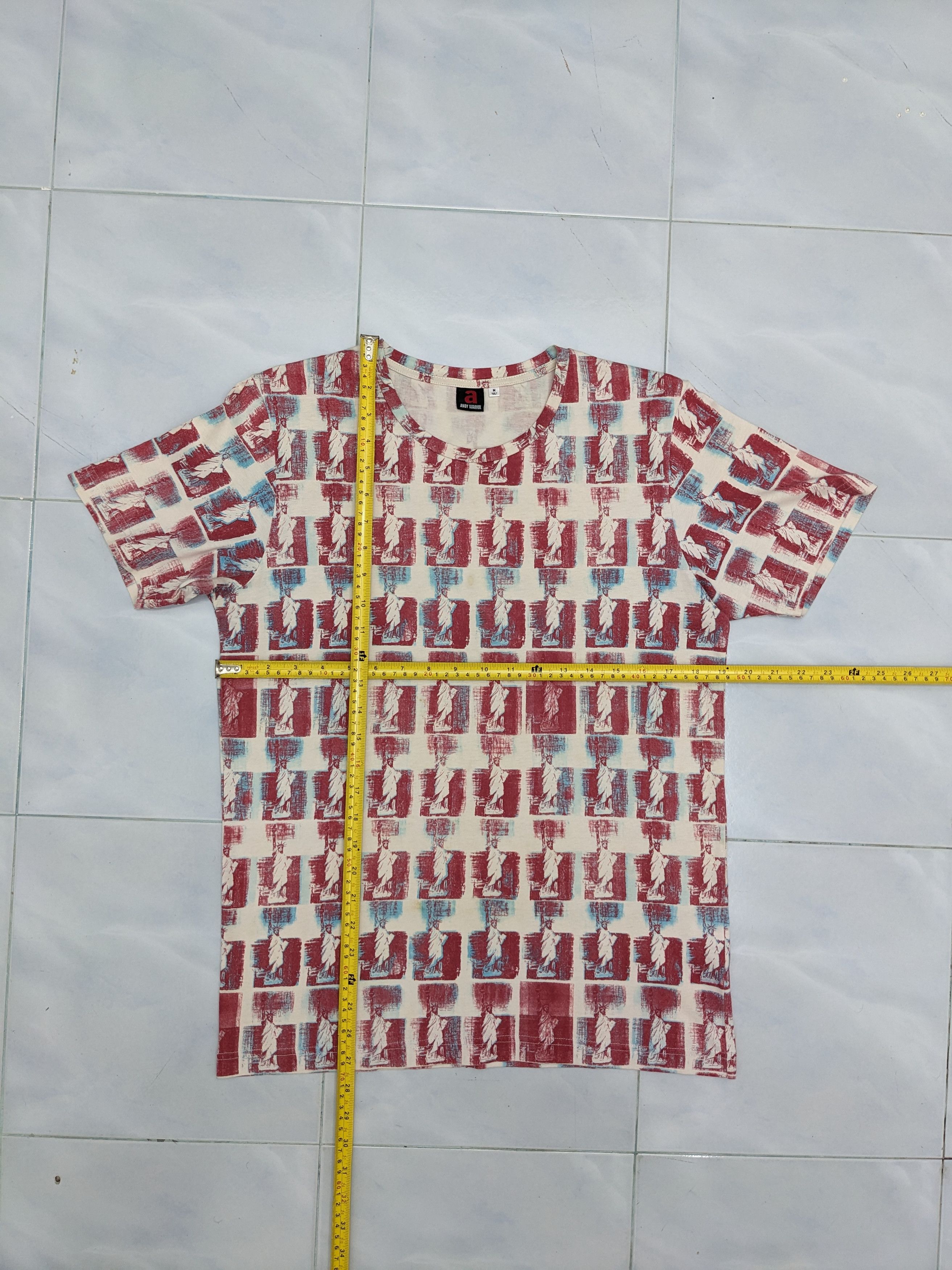 Andy Warhol × Japanese Brand × Liberty JAPANESE BRAND X ANDY WARHOL X LIBERTY TSHIRT Size US M / EU 48-50 / 2 - 5 Thumbnail