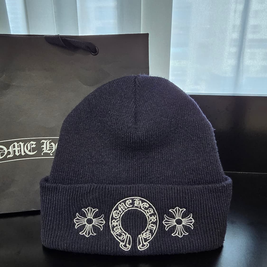 Chrome Hearts Chrome Hearts Horseshoe Skull Cap Beanie | Grailed