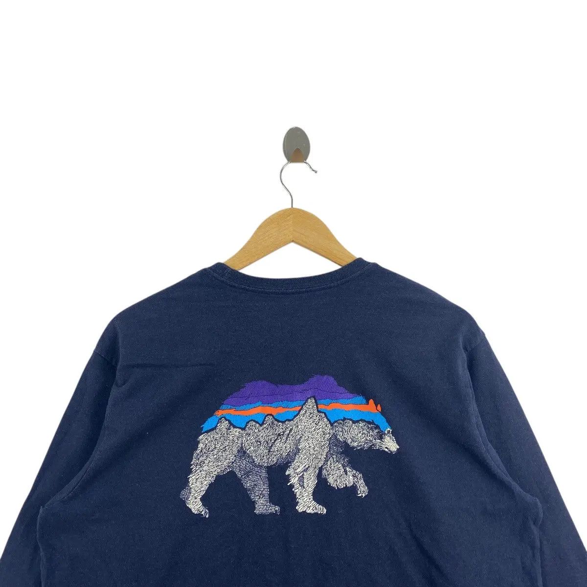 Patagonia PATAGONIA POLAR BEAR Outdoor Regular Fit Tee Shirt Top Long Size US L / EU 52-54 / 3 - 2 Thumbnail