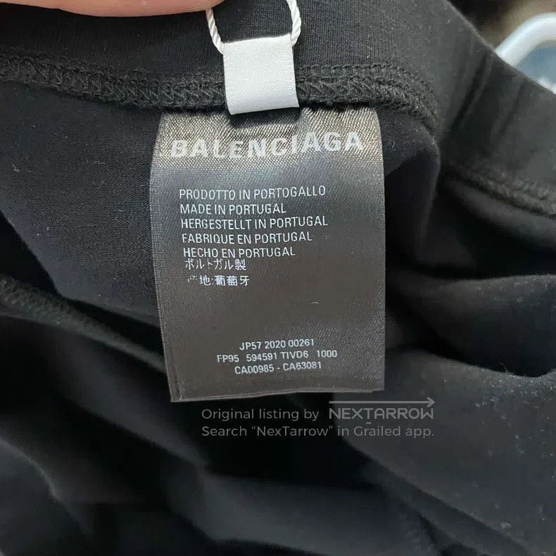 Balenciaga Balenciaga size S Pure Cotton Yoga Pants Size S Black Size 22" - 4 Thumbnail