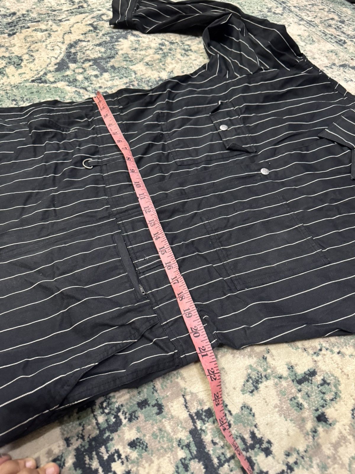 Ben Davis BEN DAVIS PLENTY TOUGH HICKORY STRIPED OVERALLS JUMPSUIT Size US 44 / EU 60 - 4 Thumbnail