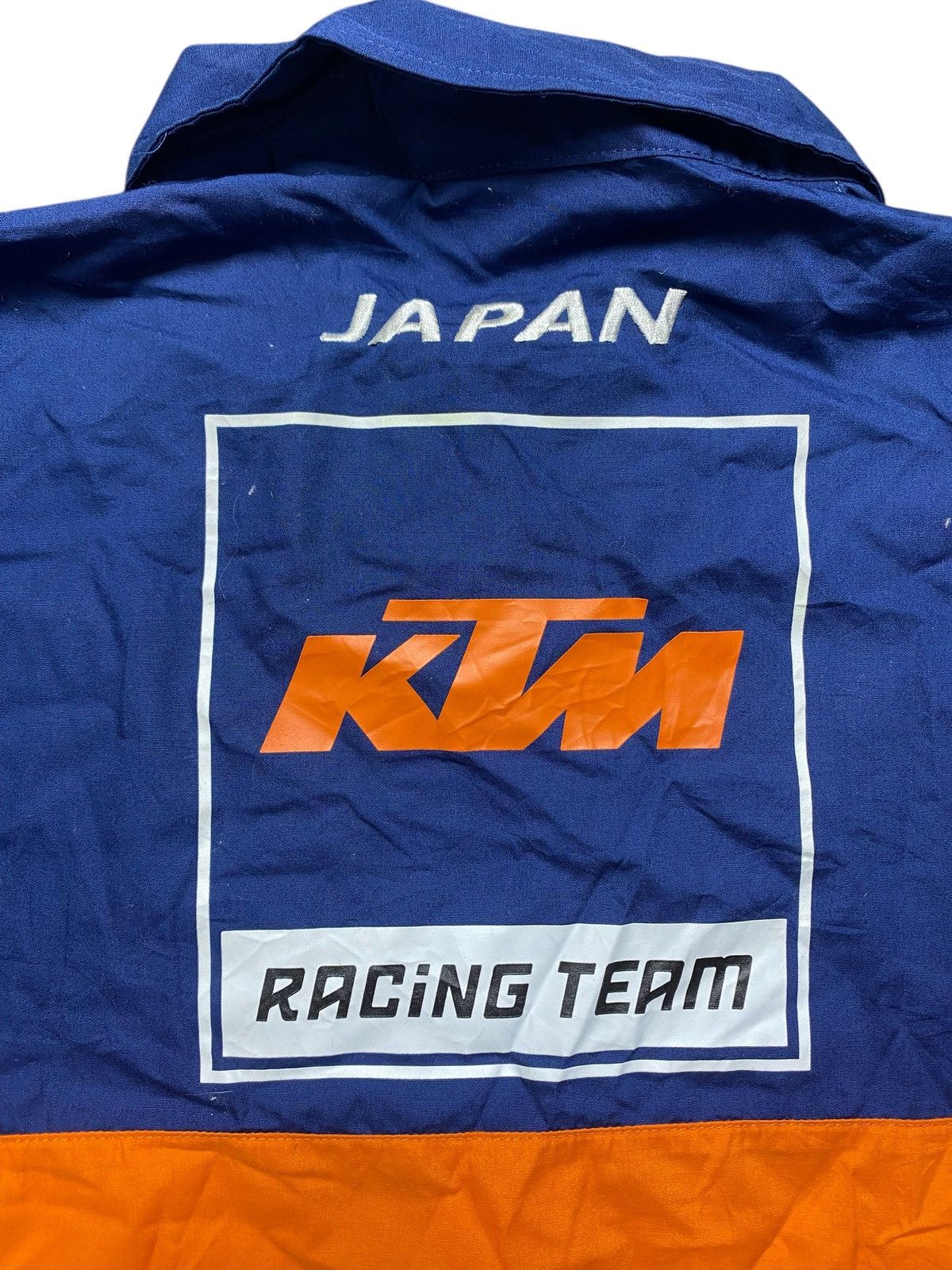 Japanese Brand VINTAGE KTM RACING TEAM JAPAN SHIRT Size US L / EU 52-54 / 3 - 14 Thumbnail