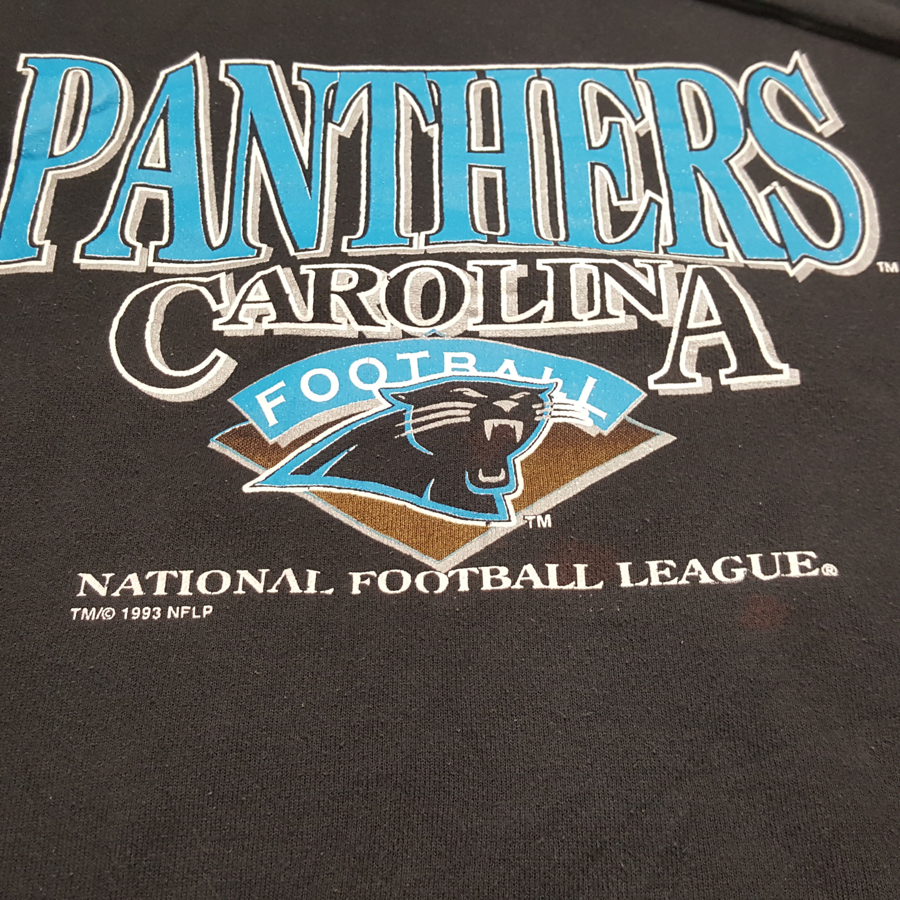 NFL Vintage Panthers Carolina American Football Sweatshirt RR5 Size US L / EU 52-54 / 3 - 8 Thumbnail