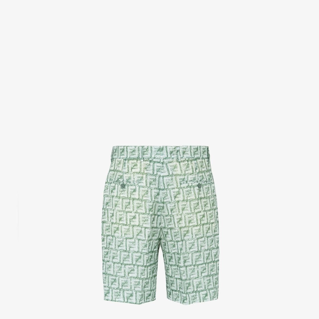 Fendi o1s1wg110525 Shorts in Green Size US 34 / EU 50 - 2 Thumbnail