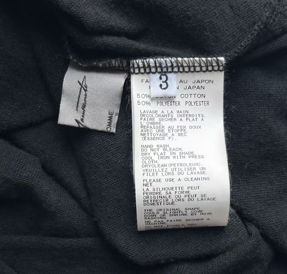 Yohji Yamamoto Yohji Yamamoto 15ss Eagle Print Short Sleeve T-Shirt K4 Size US L / EU 52-54 / 3 - 5 Thumbnail