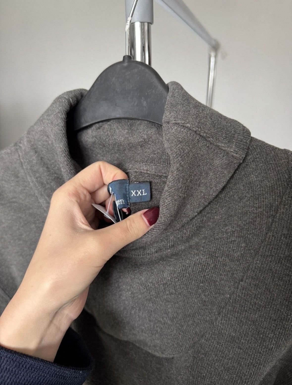 Polo Ralph Lauren Polo Ralph Lauren Shawl Collar Knit Sweater Pullover Size US XXL / EU 58 / 5 - 5 Thumbnail