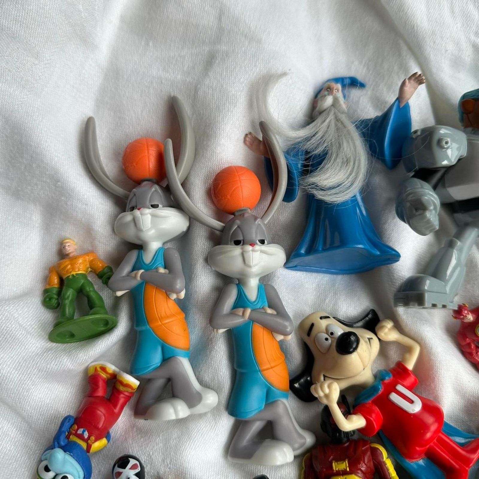 Vintage Vintage 90s Disney Marvel DC Plastic Toy Figure Lot Bundle Size ONE SIZE - 5 Thumbnail