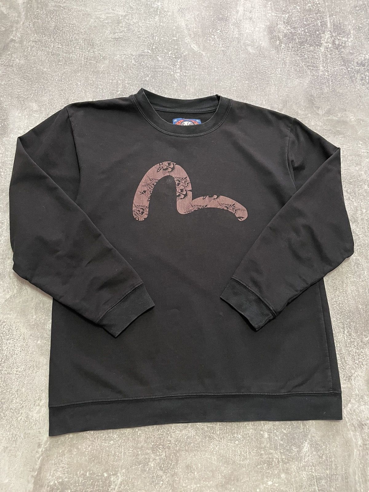 Evisu × Japanese Brand × Vintage Vintage Evisu Sweatshirt Crewnek Rare Size US XL / EU 56 / 4 - 4 Thumbnail