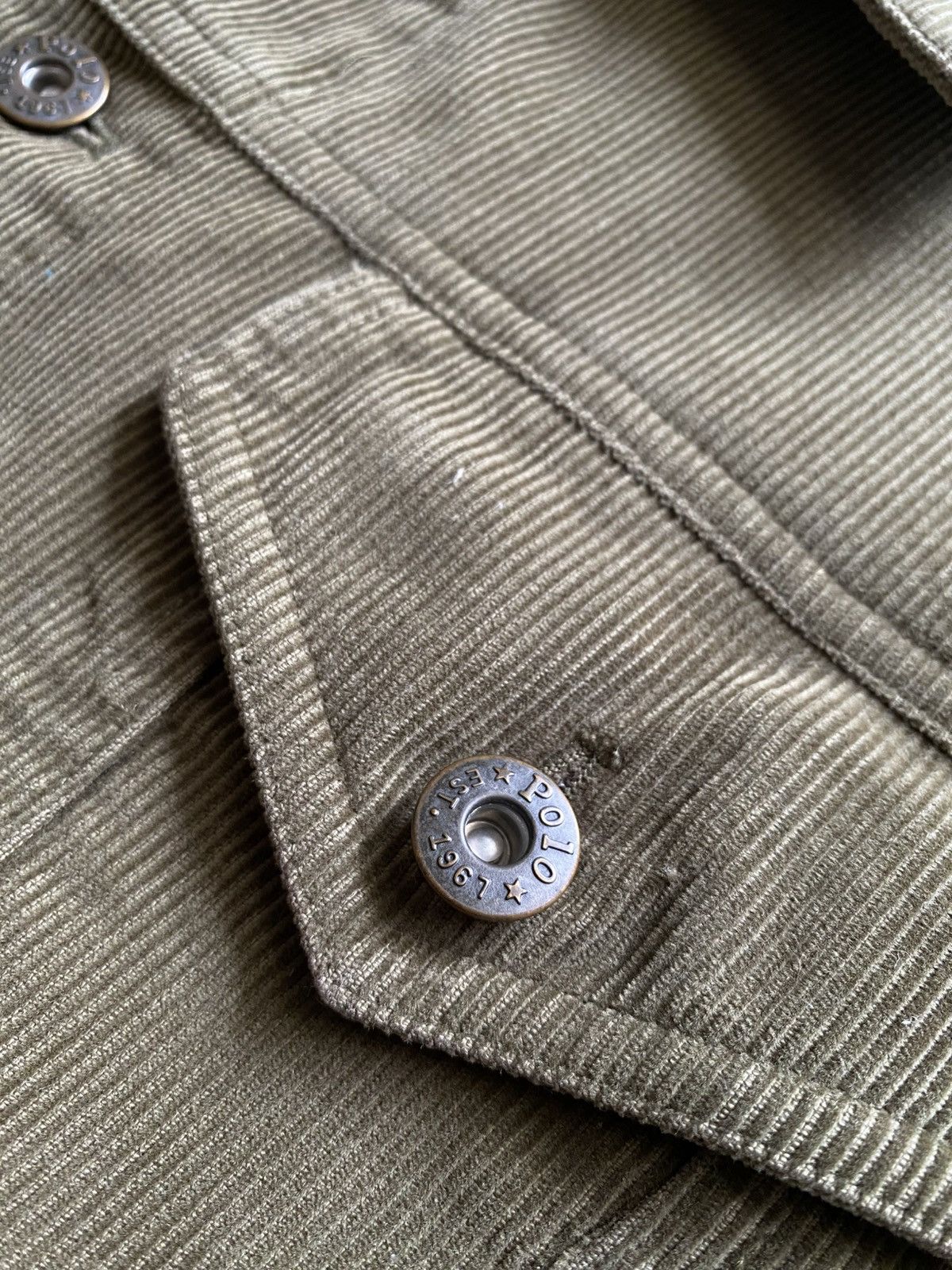Polo Ralph Lauren × Ralph Lauren × Vintage Vintage 90’s Polo Ralph Lauren Corduroy Jacket Size US XL / EU 56 / 4 - 4 Thumbnail