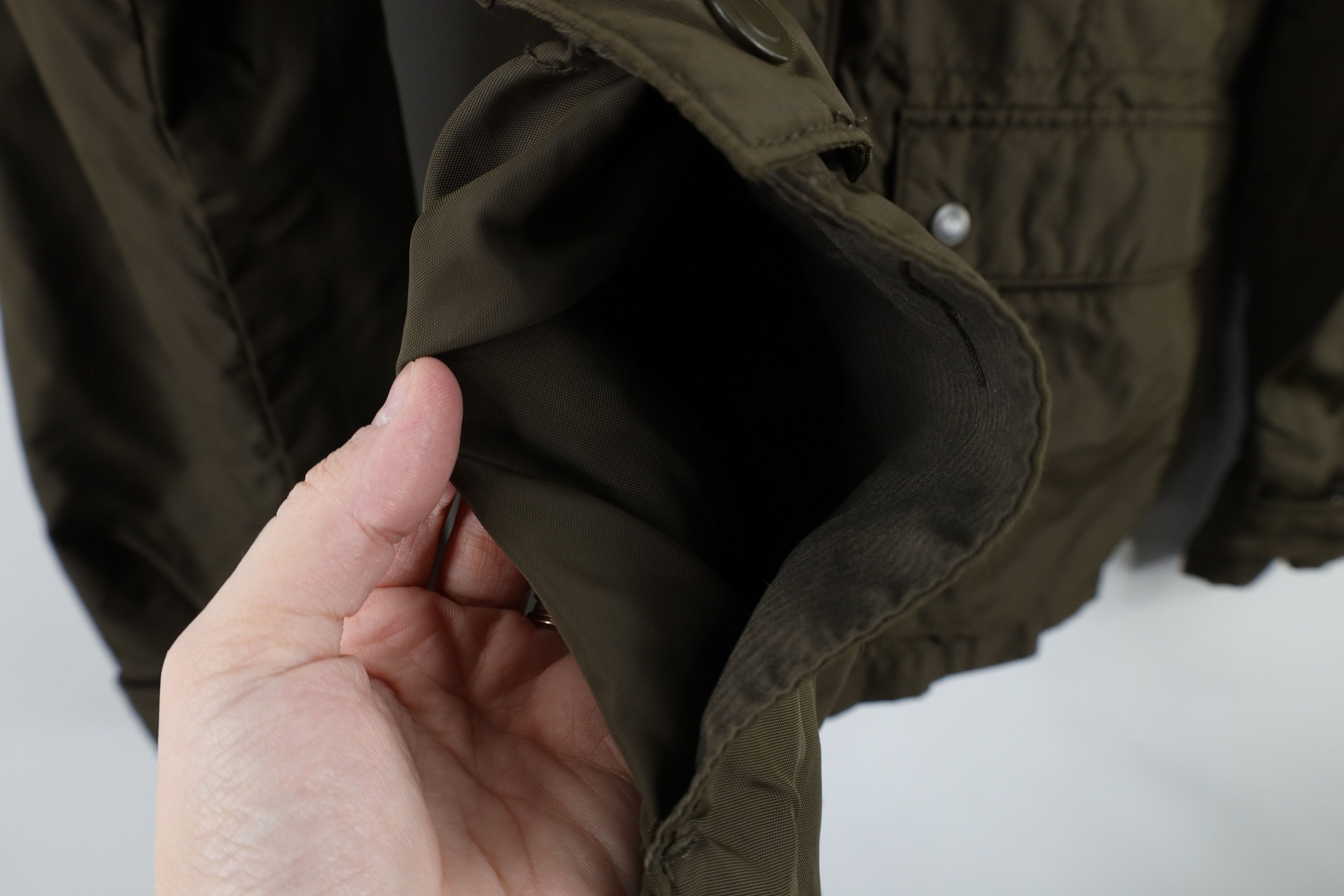 Gap × Vintage Vintage Y2K Gap Military Style Full Zip Field Jacket Green Size US S / EU 44-46 / 1 - 7 Thumbnail