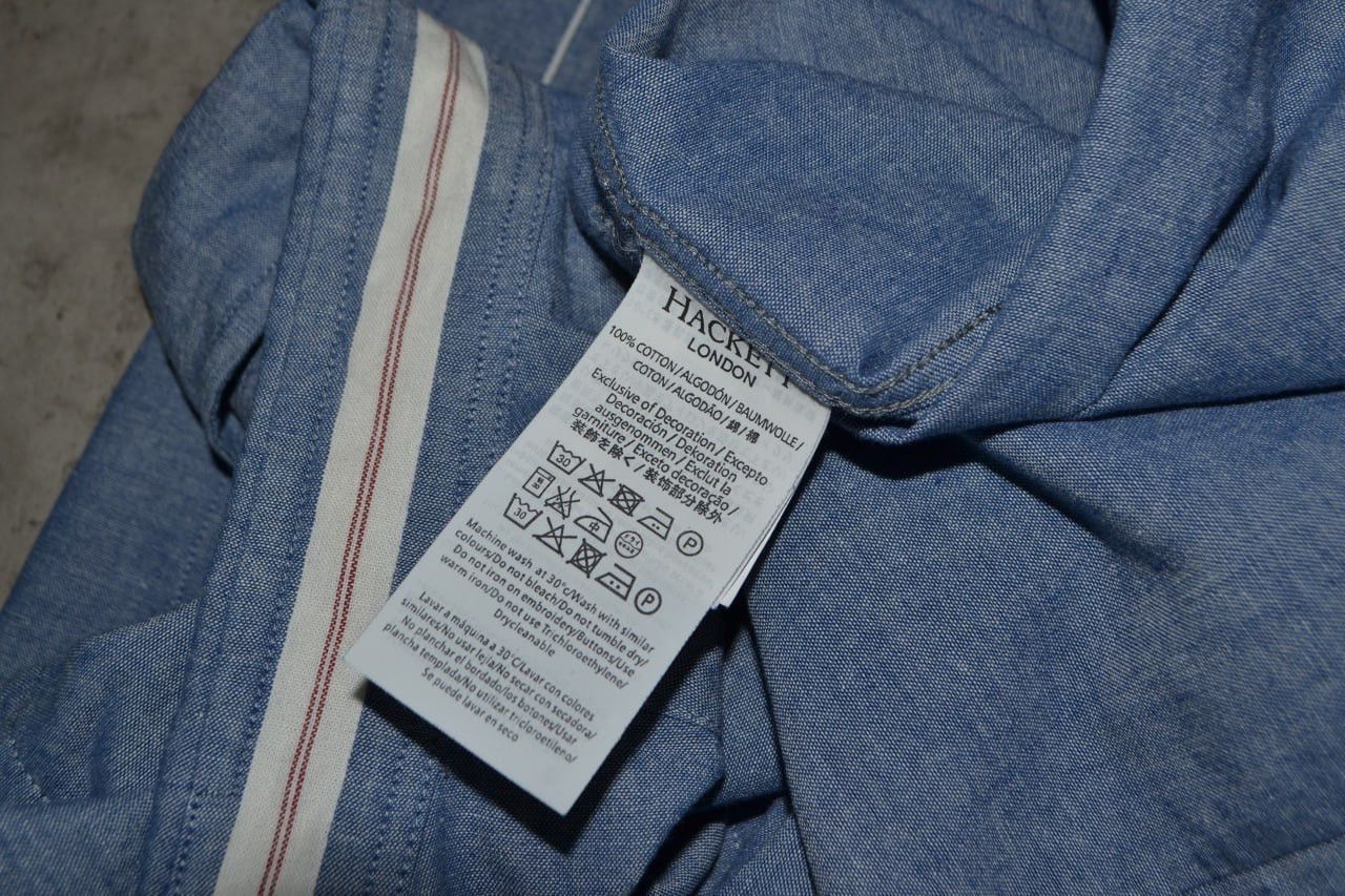 Hackett Hackett Shirt Long Sleeve Size S Size US S / EU 44-46 / 1 - 11 Thumbnail
