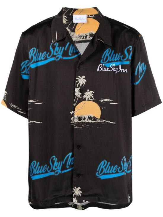 Blue Sky Inn BLUE SKY INN Men T-Shirts BS2303SH047 ISLAND Black Size US S / EU 44-46 / 1 - 1 Thumbnail