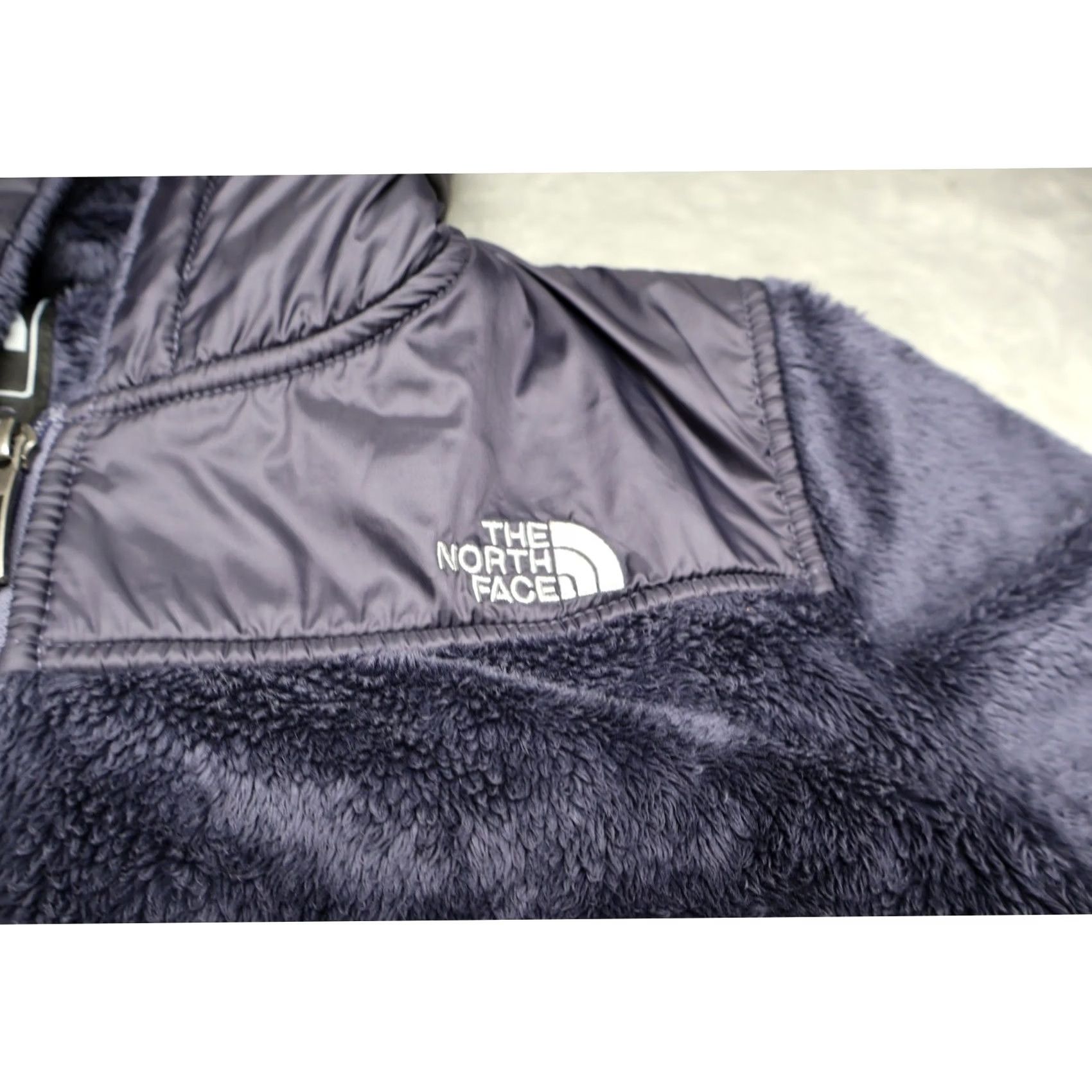 The North Face The North Face Osito Jacket Womens L Purple Fleece Full Zip Hooded Outdoor Size L / US 10 / IT 46 - 2 Thumbnail
