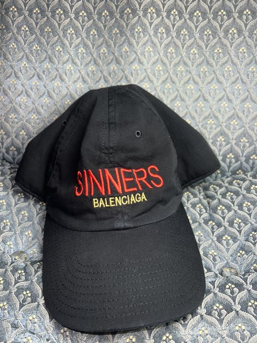 Balenciaga sinners hat deals