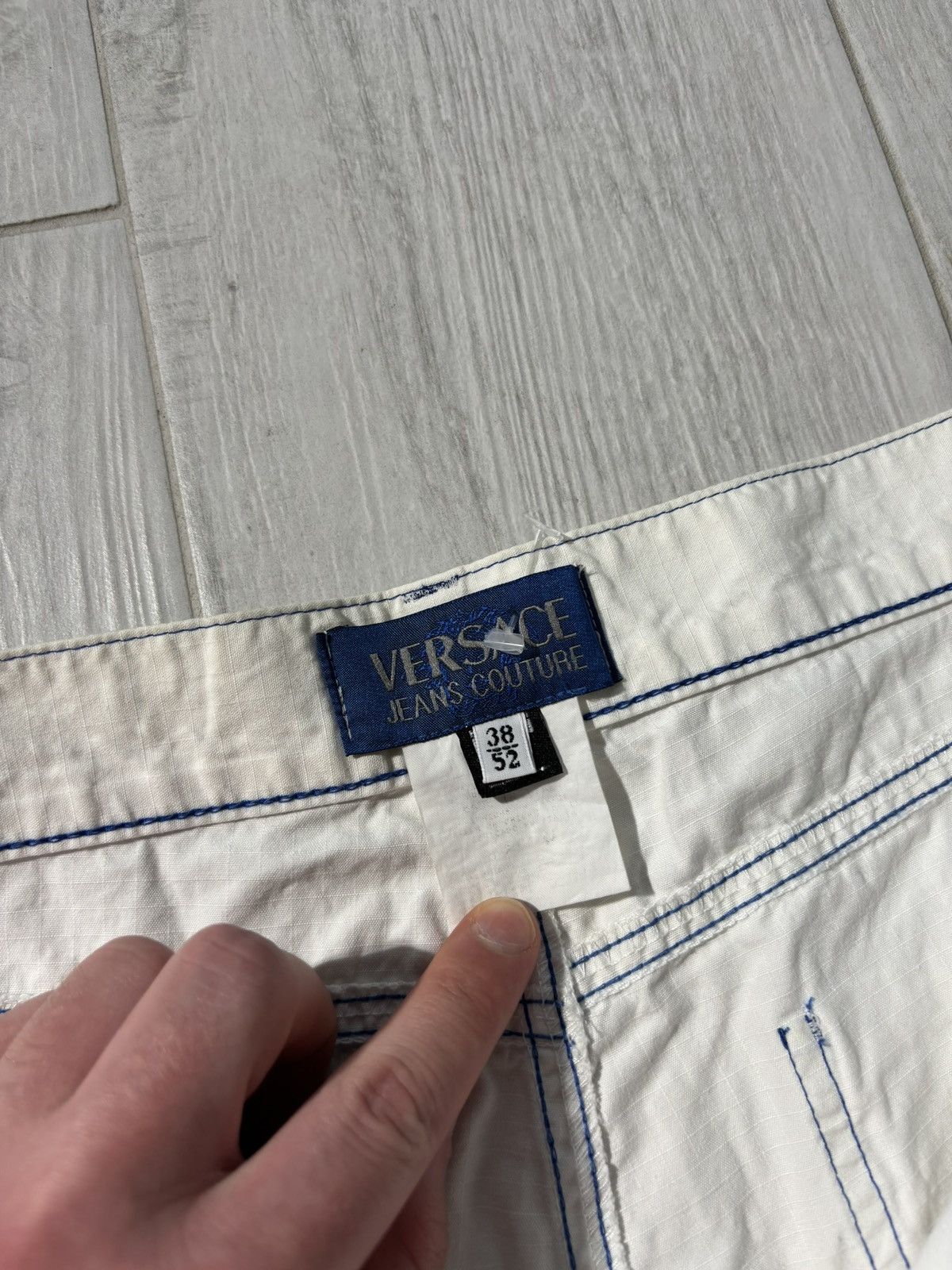 Versace Jeans Couture Versace Jeans Couture Cargo Pants Straight Blue Label Size US 34 / EU 50 - 10 Thumbnail
