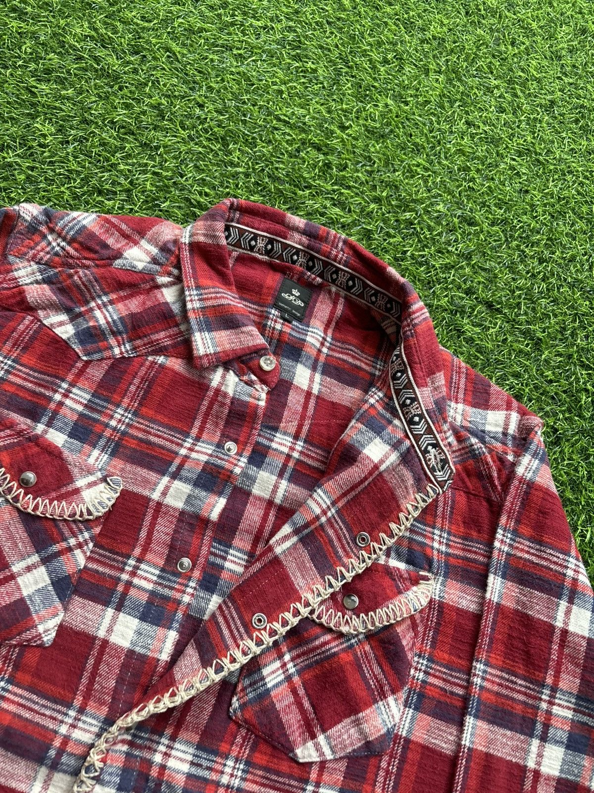 semanticdesign Y2k Semantic Desing Pocket Shirt Size US L / EU 52-54 / 3 - 4 Thumbnail