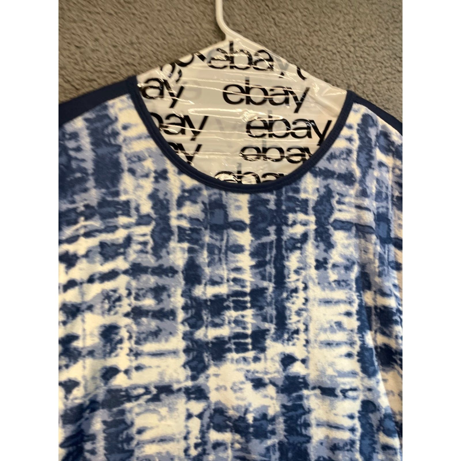 Lucky Brand Lucky Brand Shirt Womens 2X Short Sleeve T-Shirt Bohemian Peasant Multicolor Cotton Modal Easy Care Regular Light Weight Casual Size XXL / US 16-18 / IT 52-54 - 2 Thumbnail