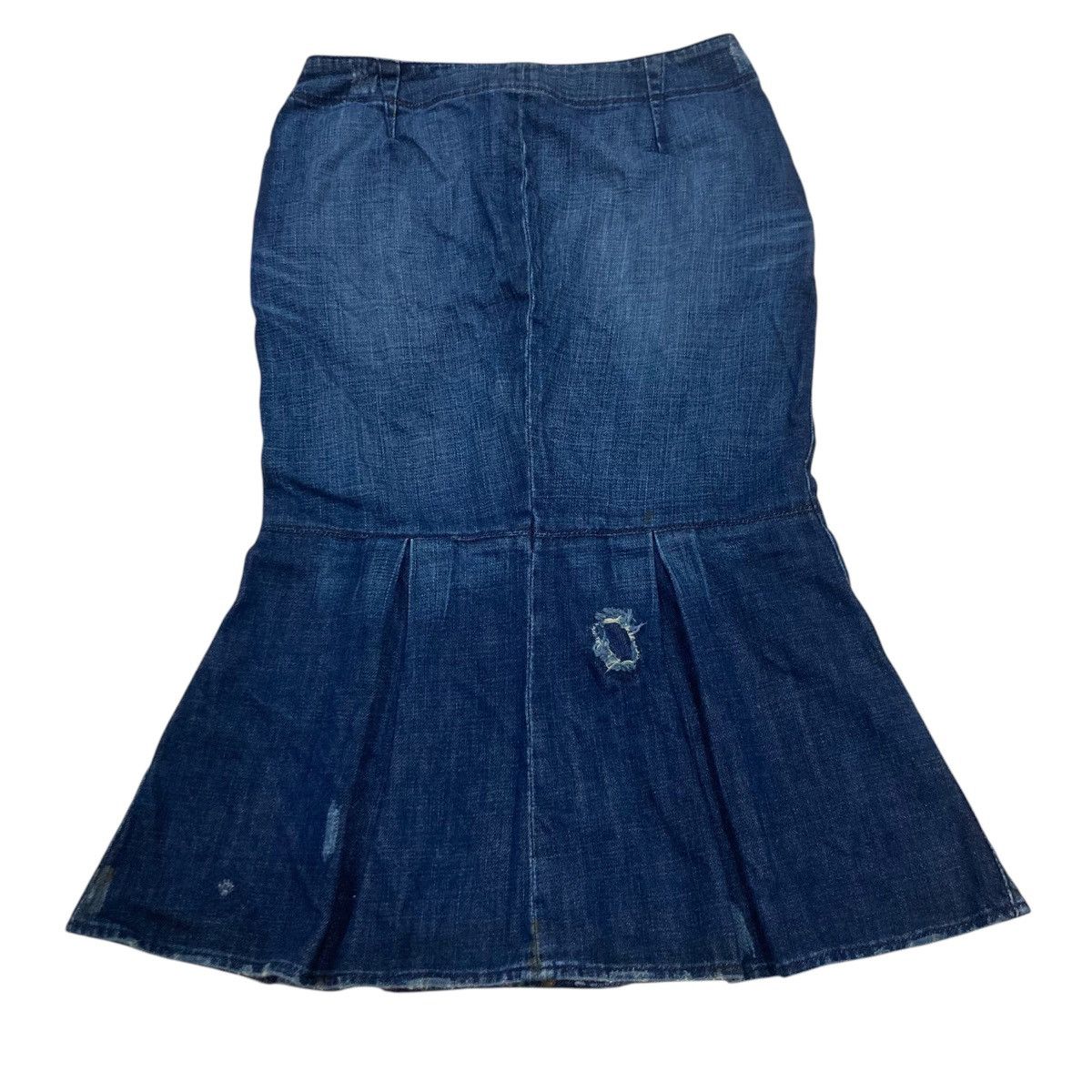 Polo Ralph Lauren POLO RALPH LAUREN DENIM MIDI SKIRT Size 28" / US 6 / IT 42 - 2 Thumbnail