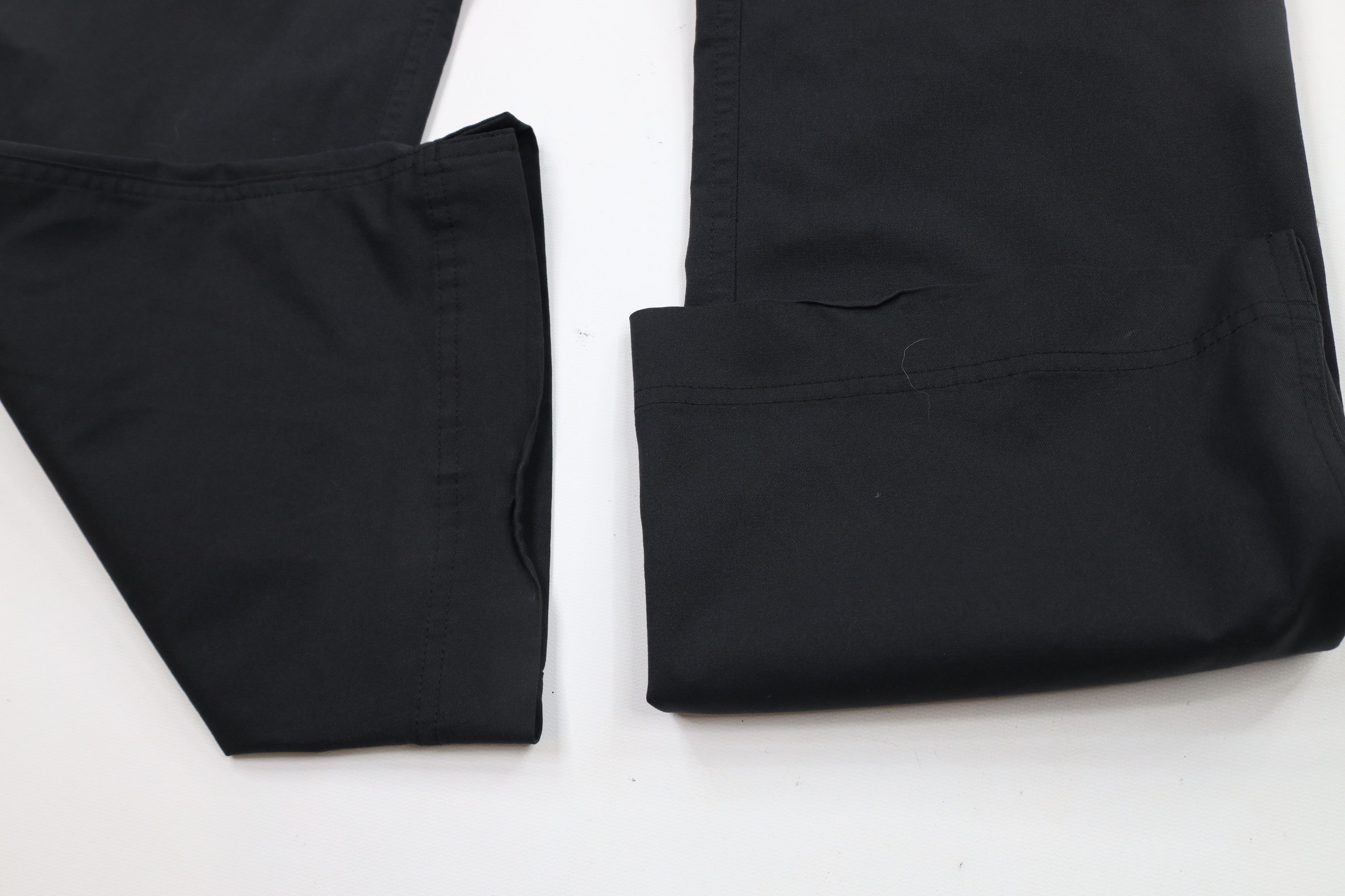Adidas × Vintage Adidas Golf Flared Wide Leg Tech Golfing Pants Black Size 25" / US 0 / IT 36 - 5 Thumbnail