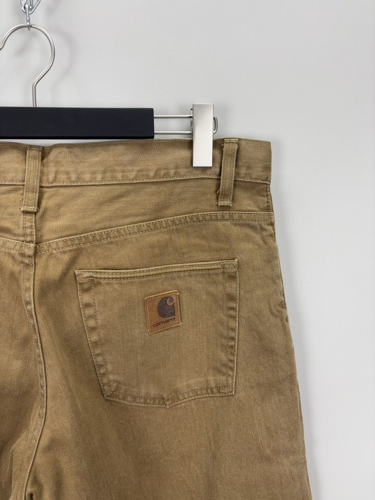 Carhartt Mens jeans Carhartt Size 34x32 Color Brown Size US 34 / EU 50 - 7 Thumbnail