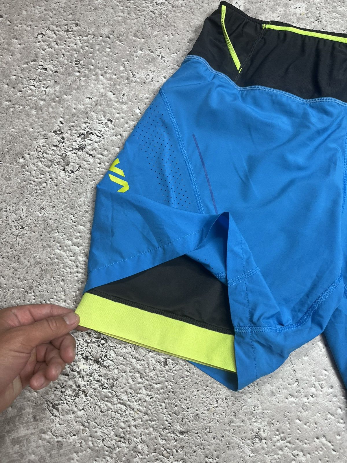 Other Dynafit Trail Running Shorts Blue Black Neon Size EU 50 US M Size US 34 / EU 50 - 3 Thumbnail