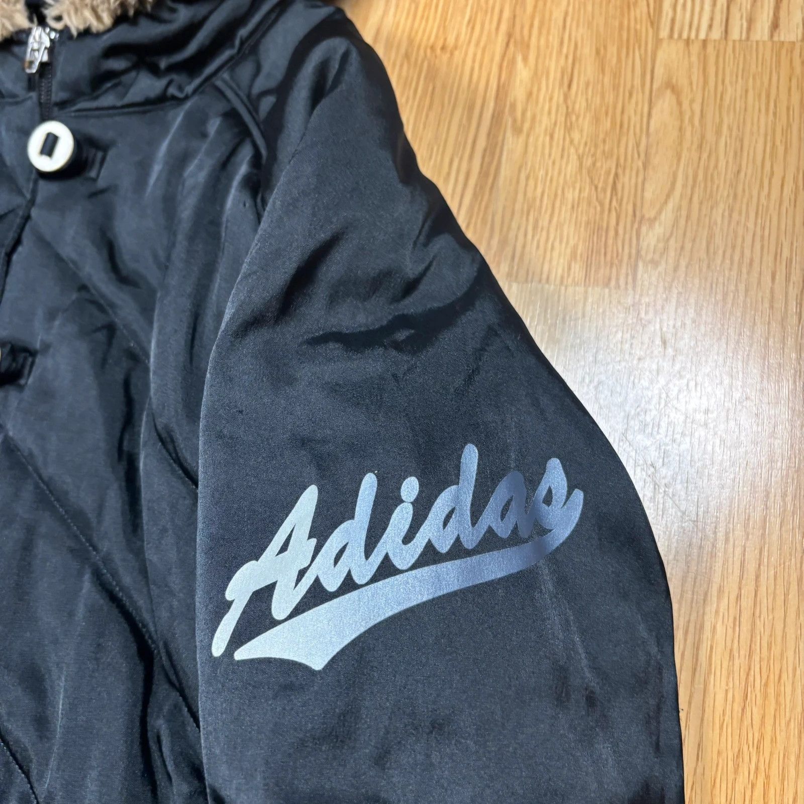 Adidas Adidas Cropped Puffer Jacket Size S / US 4 / IT 40 - 6 Thumbnail