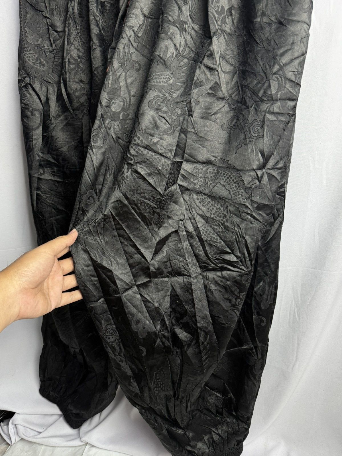 Karakuri Tamashii Balloon Pants Dragon Black Japanese Yohji Yamamoto Styled Size US 32 / EU 48 - 5 Thumbnail