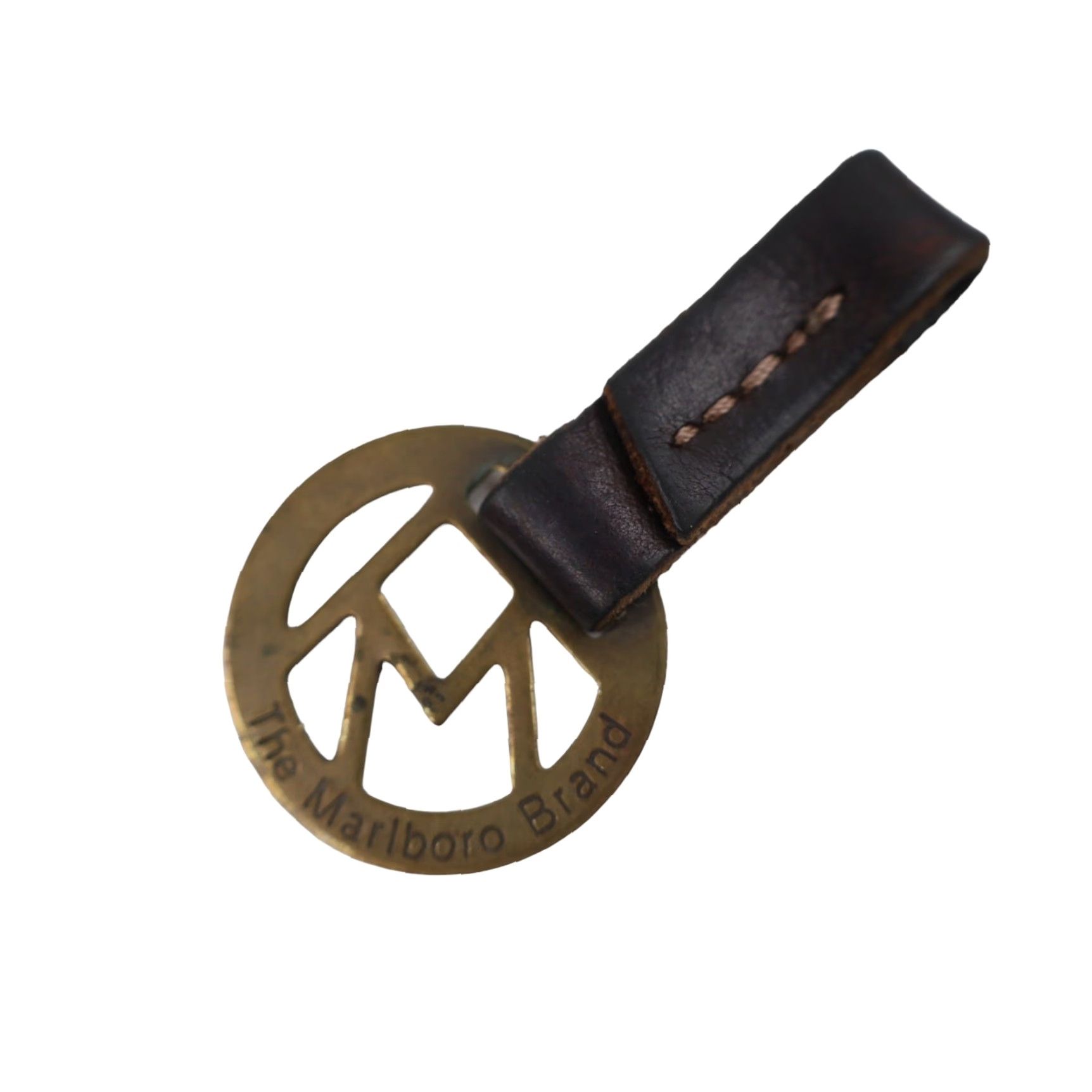 Marlboro VINTAGE Marlboro Key Fob Shirt Men 3" Brown Multi 8/10 Size ONE SIZE - 2 Thumbnail