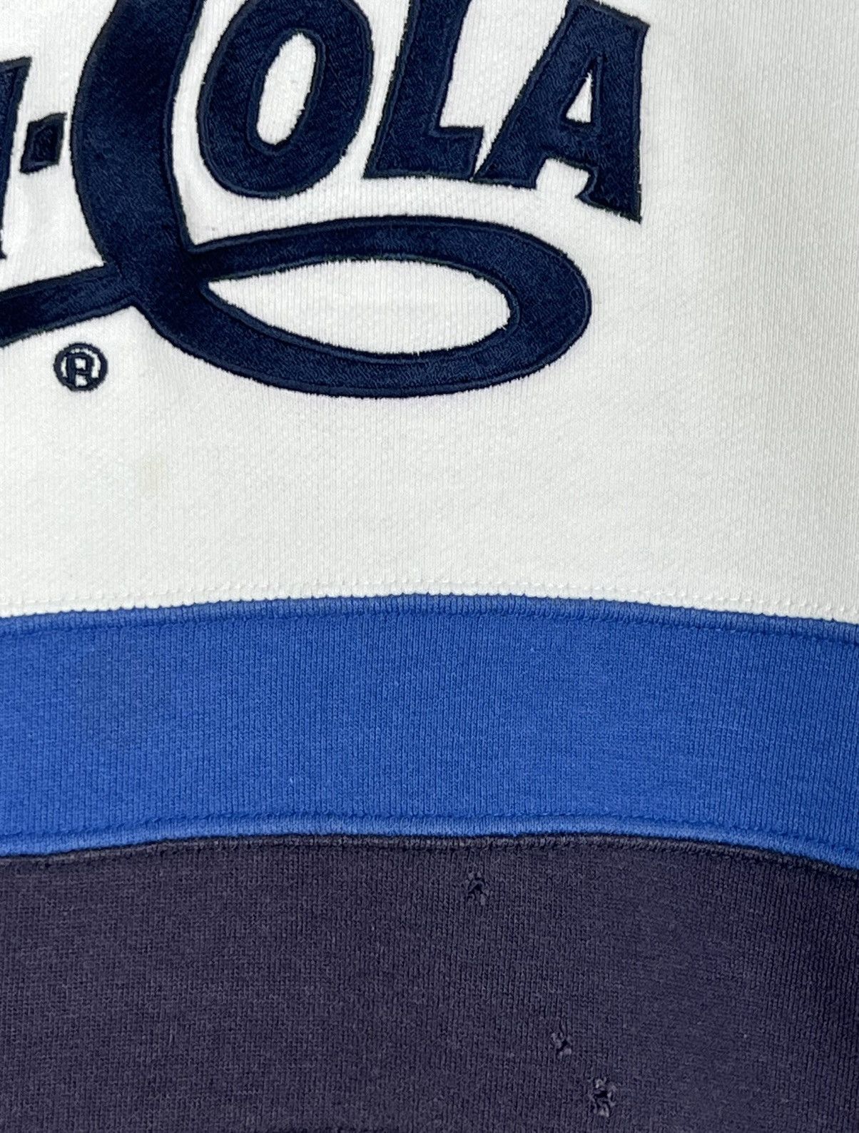 Pepsi Vintage Distressed Pepsi-Cola 90s Sweatshirt Size US L / EU 52-54 / 3 - 6 Thumbnail