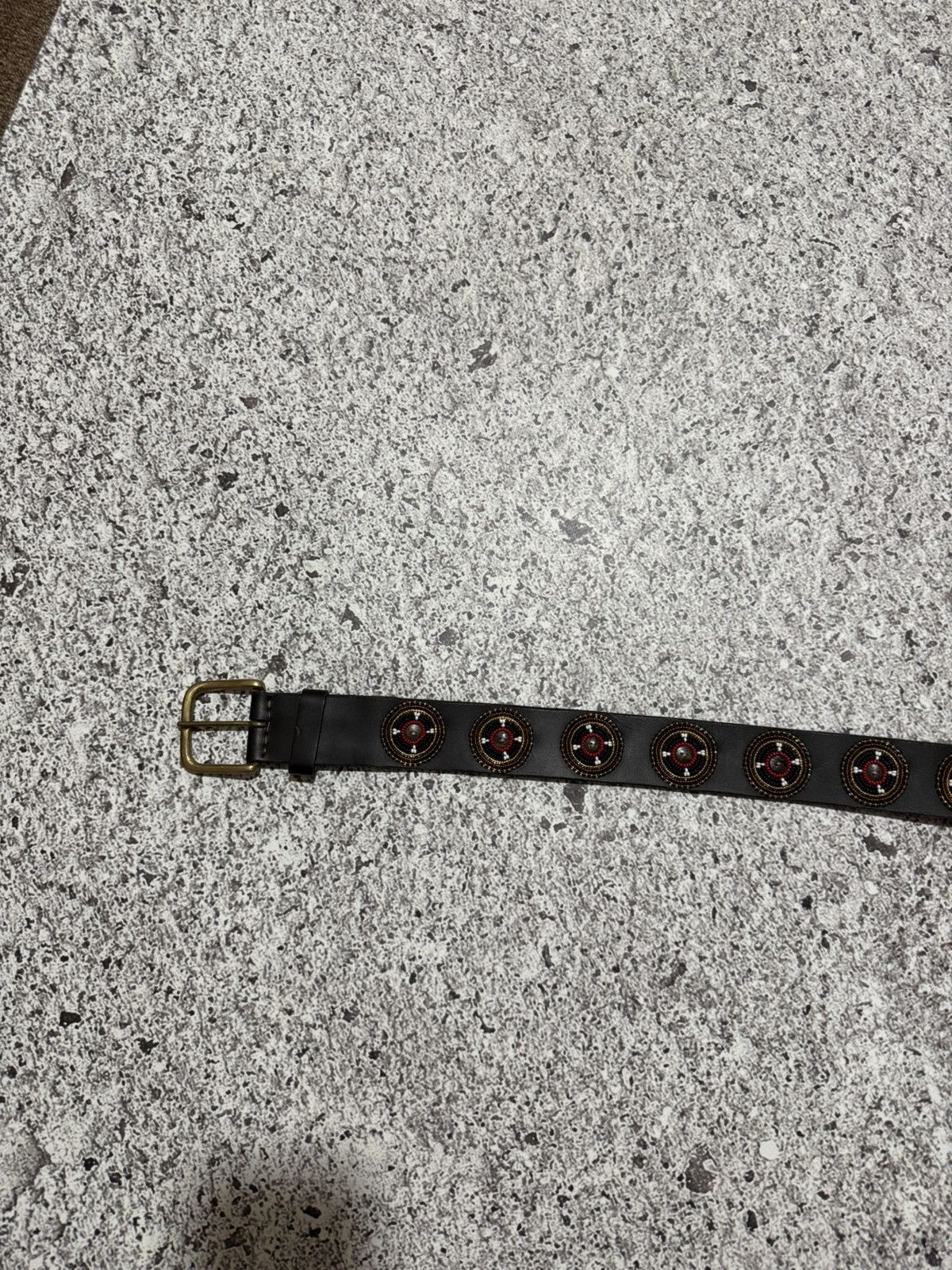 Cowboy Equipment × Hysteric Glamour × Japanese Brand Vintage 90s American Cowboy Bikers Belt Y2K Hype USA Size ONE SIZE - 5 Thumbnail