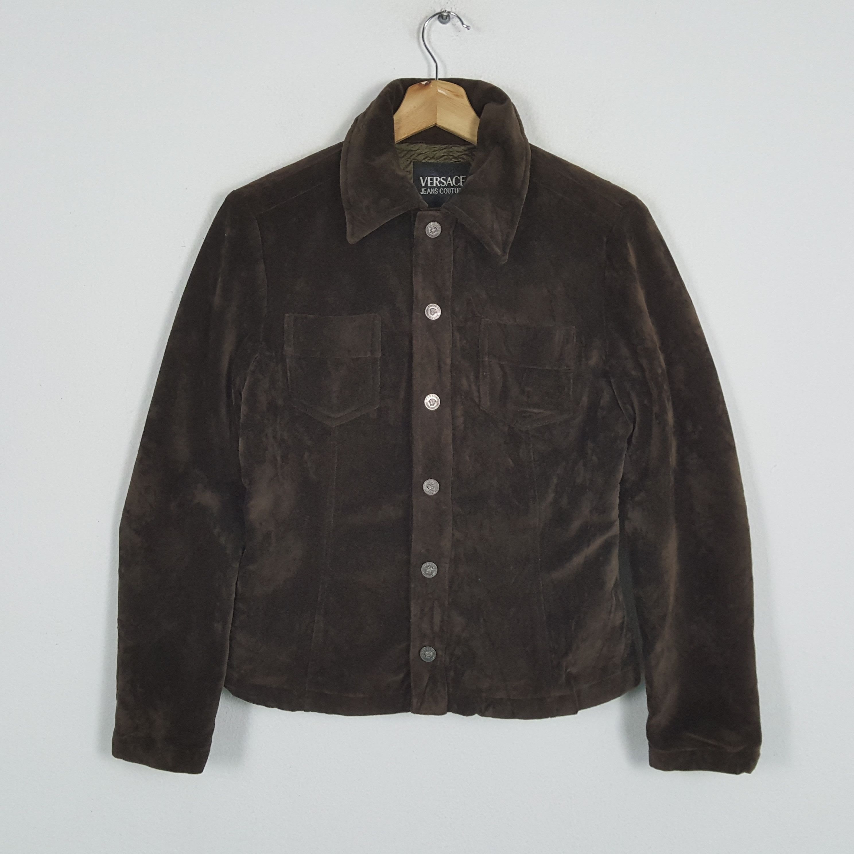Versace Jeans Couture × Vintage Vintage VERSACE JEAN COUTURE Italian Fashion Brand Jacekt Size S / US 4 / IT 40 - 1 Thumbnail