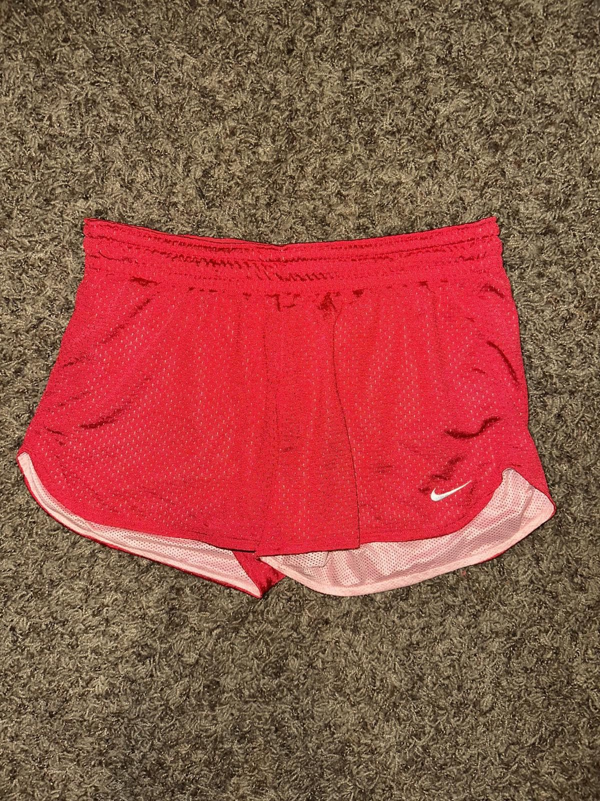 Nike Nike Women’s Hero Mesh Training Red Shorts Size 26" / US 2 / IT 38 - 1 Thumbnail