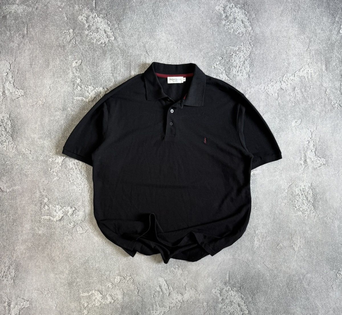 Yves Saint Laurent YvesSaintLaurent XL YSL polo tee tshirt luxury vintage 90s Size US XL / EU 56 / 4 - 1 Thumbnail