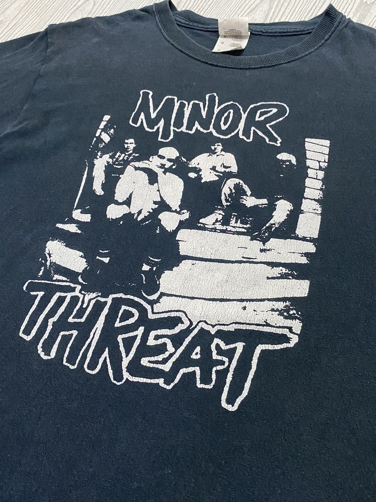 Band Tees Vintage Y2k Minor Threat Band Tee EP Salad Days Straighedge Size US M / EU 48-50 / 2 - 2 Thumbnail