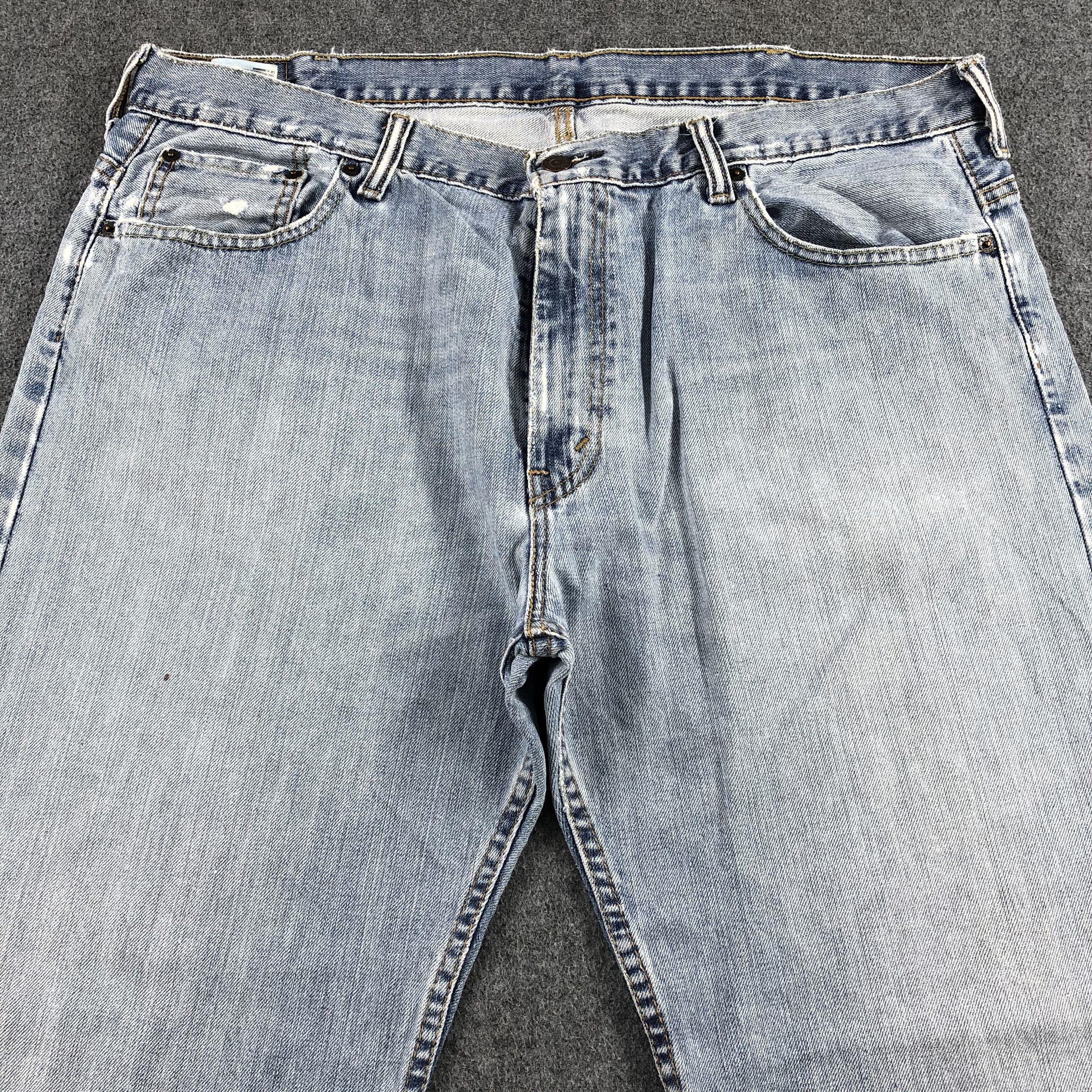 Levi's Vintage Light Wash Levis 569 Jeans-J1591 Size US 40 / EU 56 - 3 Thumbnail