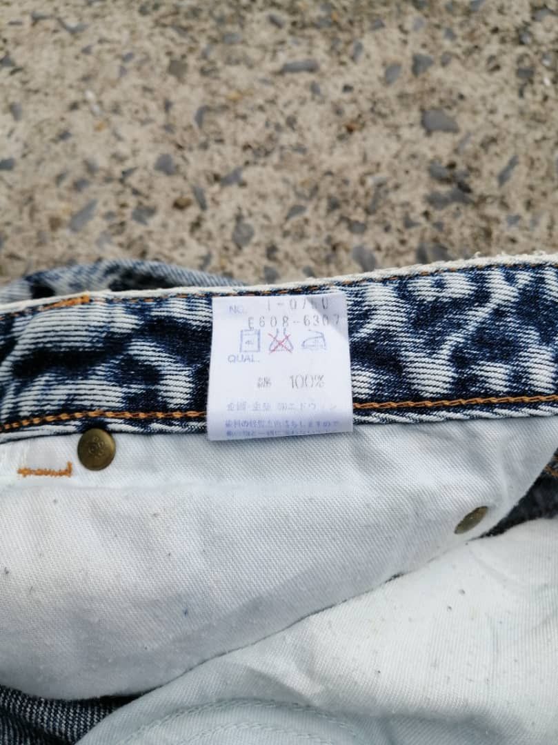 Edwin × Vintage Vintage Edwin 1510-96 Acid Washed Denim Jeans Size US 30 / EU 46 - 8 Thumbnail