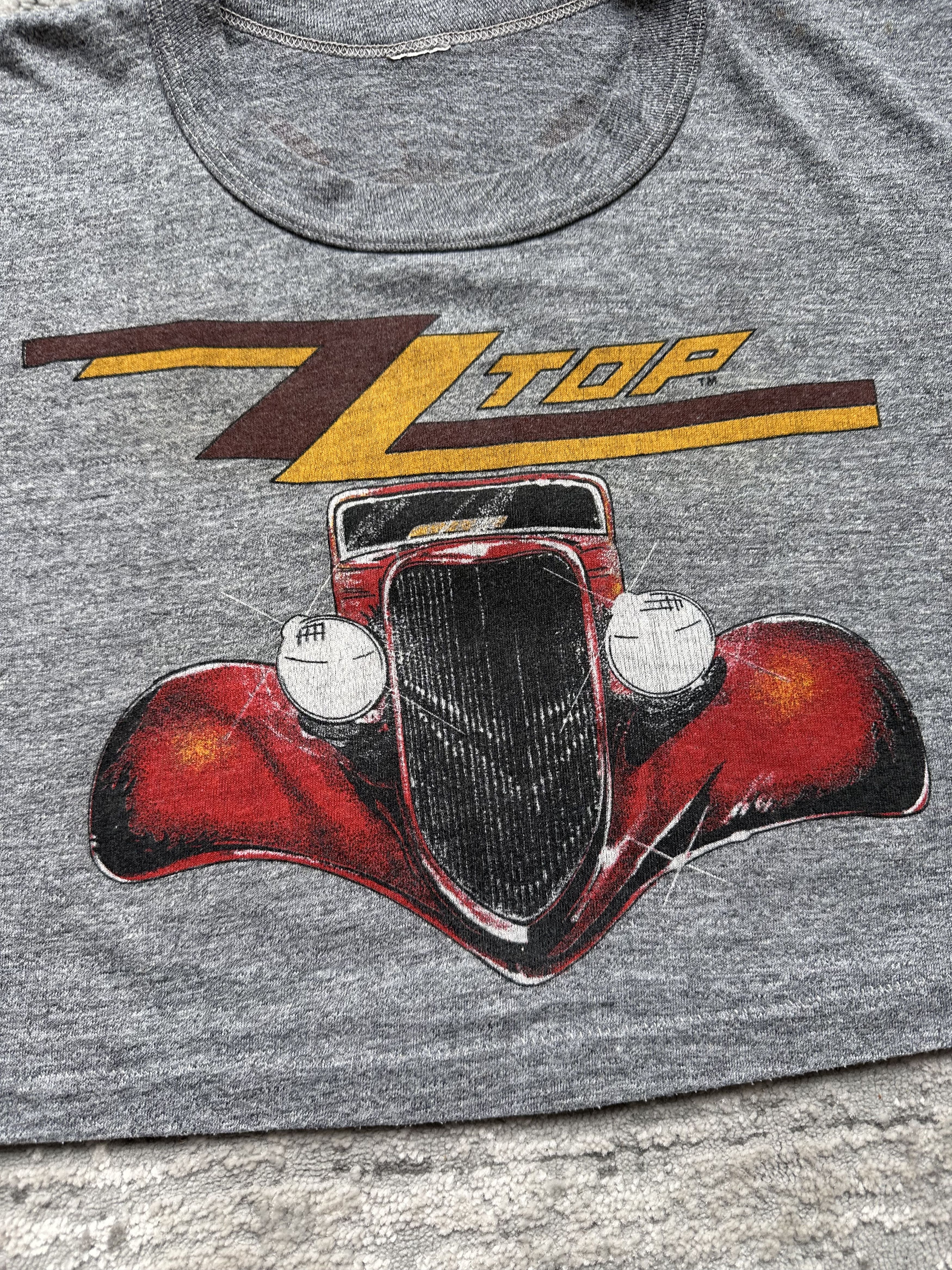 Band Tees Zz top vintage tank top 1983 Size M / US 6-8 / IT 42-44 - 3 Thumbnail