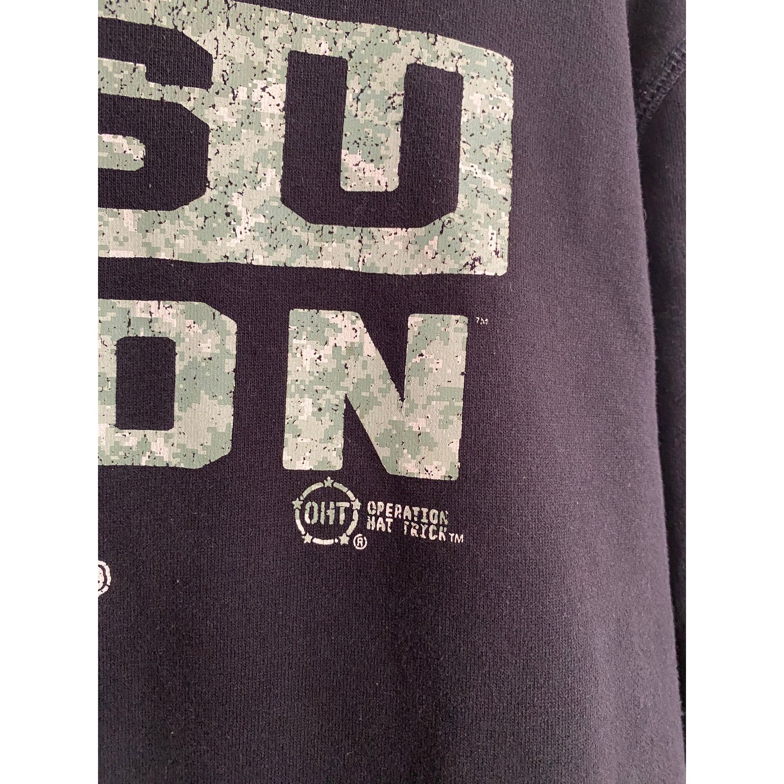 47 Brand NDSU Bison Black and Green Camo Hoodie Men's Size Large Size US L / EU 52-54 / 3 - 3 Thumbnail