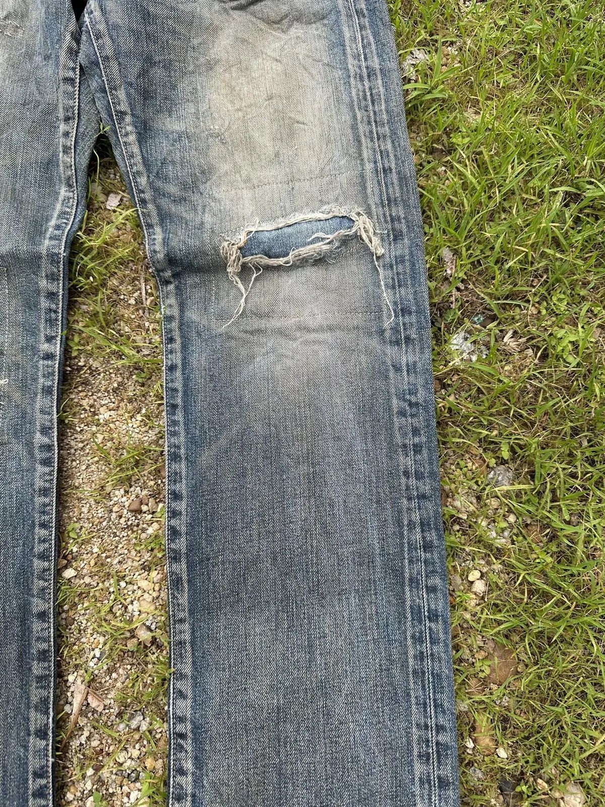If Six Was Nine SOUL OF FREEDOM ‘’MADE IN HEAVEN’’ JEANS RIPPED DENIM PANTS Size US 31 - 4 Thumbnail