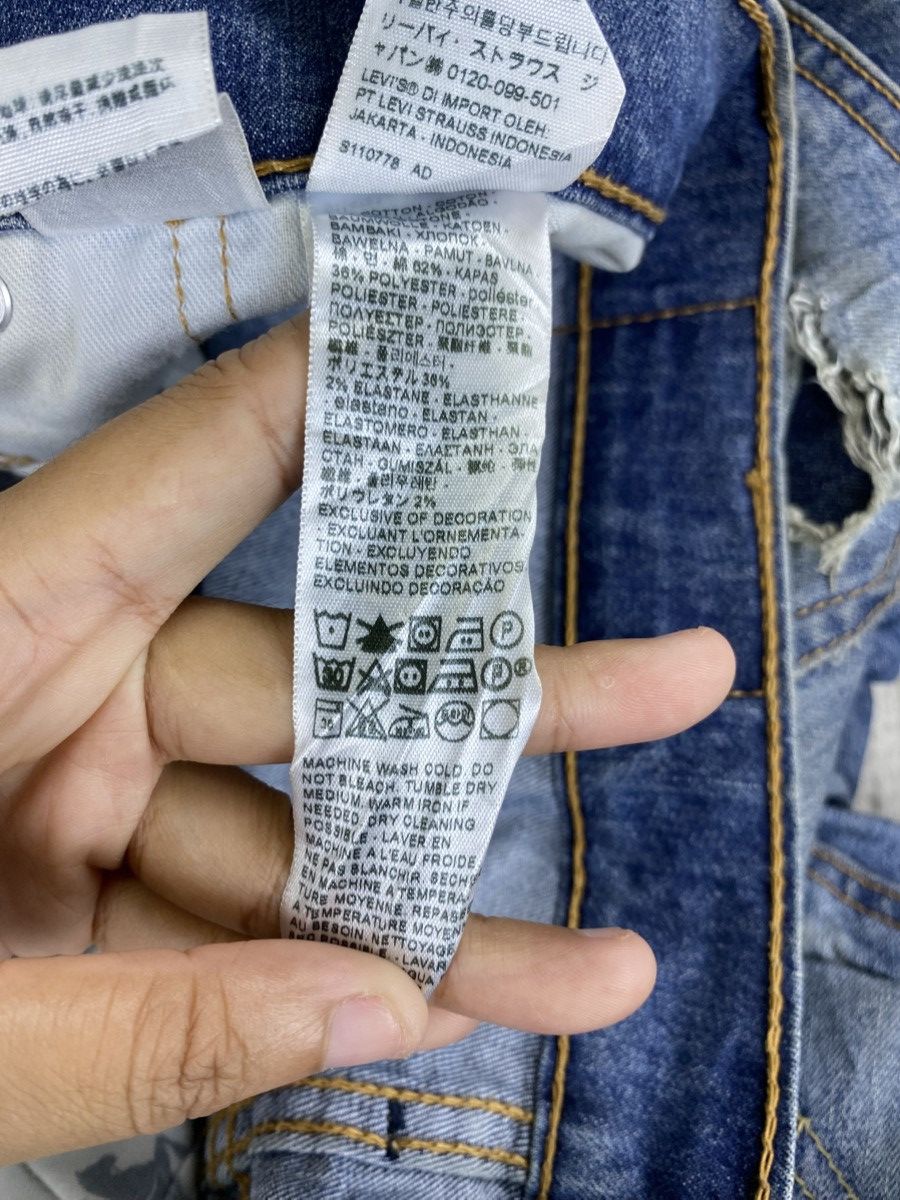Levi's Vintage Levi’s 502 Distressed Slim Fit Denim Pants Size US 30 / EU 46 - 15 Thumbnail