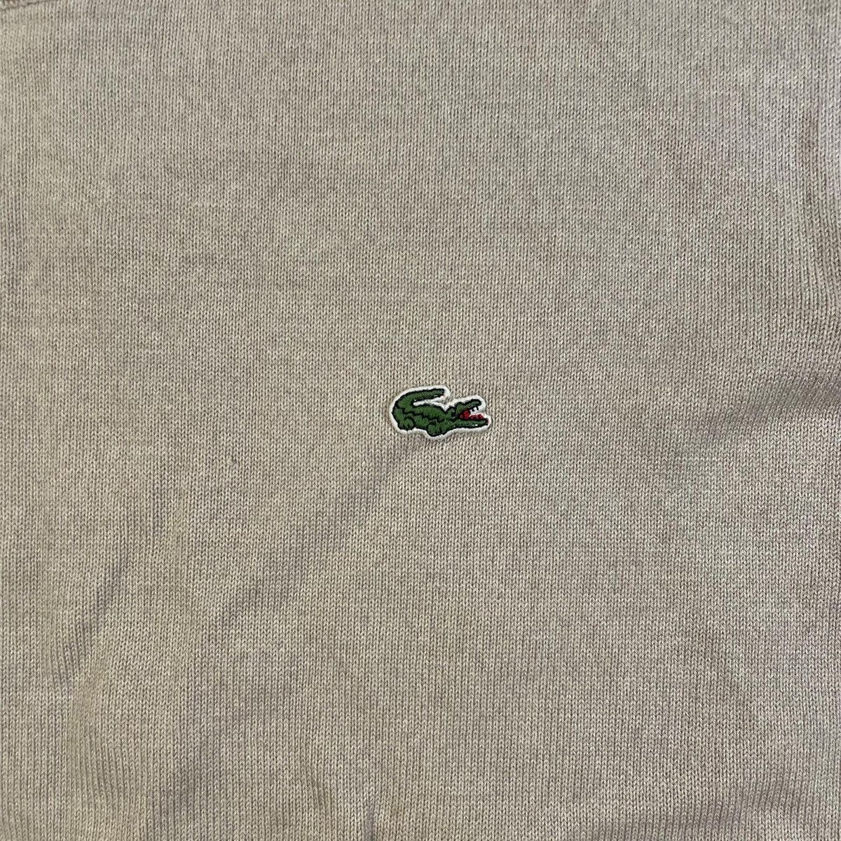 Lacoste Beige Lacoste vintage sweater jumper retro casual old money Size US M / EU 48-50 / 2 - 3 Thumbnail