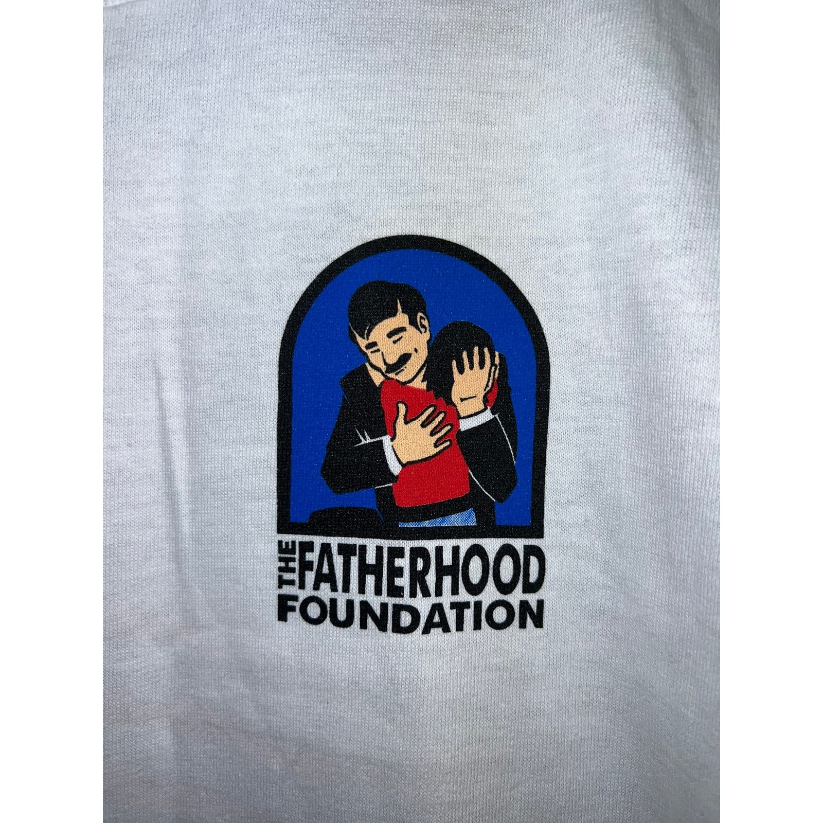 Fruit Of The Loom Vintage The Fatherhood Foundation Shirt Honor Thy Father Tee Size US M / EU 48-50 / 2 - 3 Thumbnail